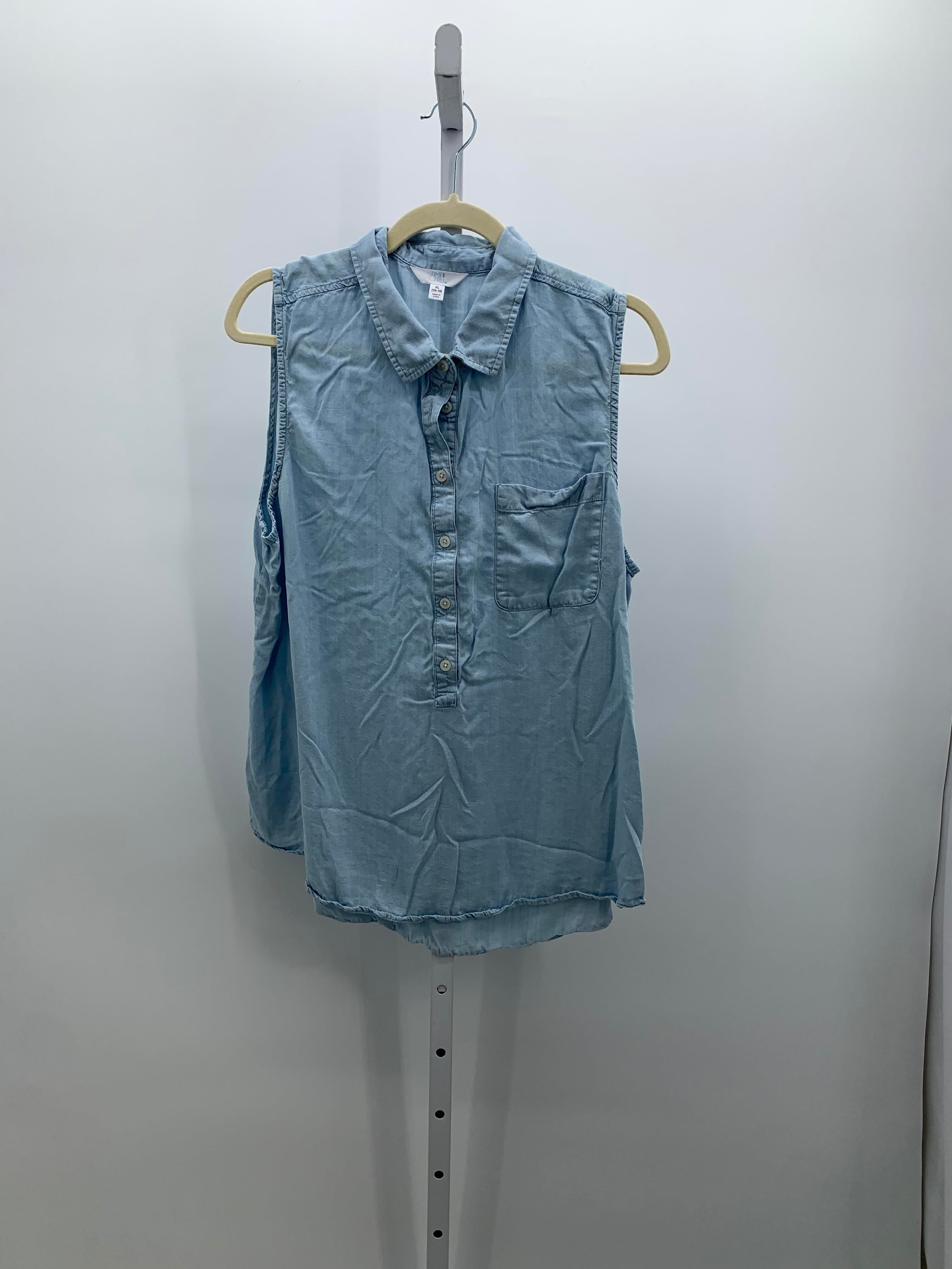 Time and Tru Size Extra Large Misses Sleeveless Shirt
