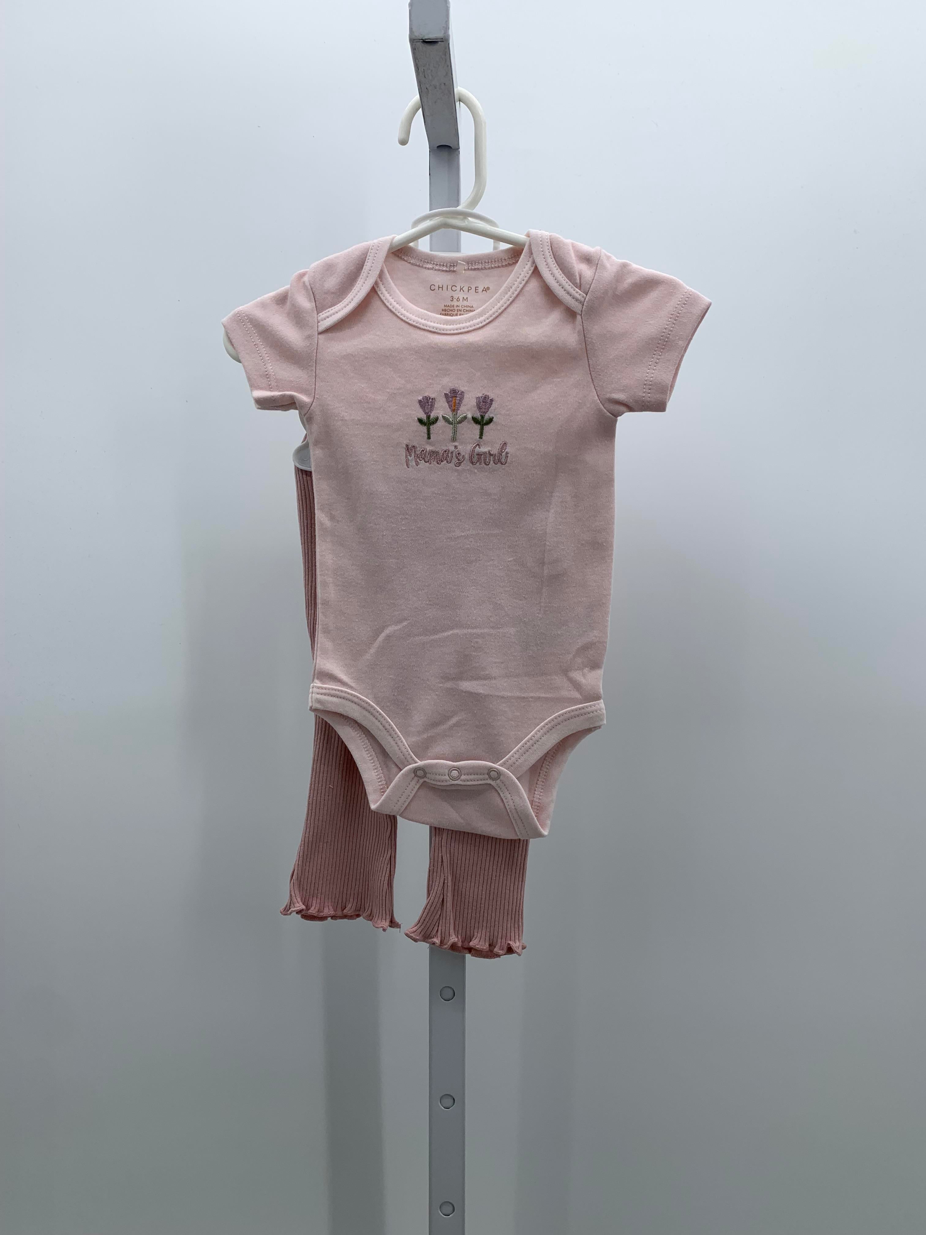 Chick Pea Size 3-6 Months Girls 2 Pieces