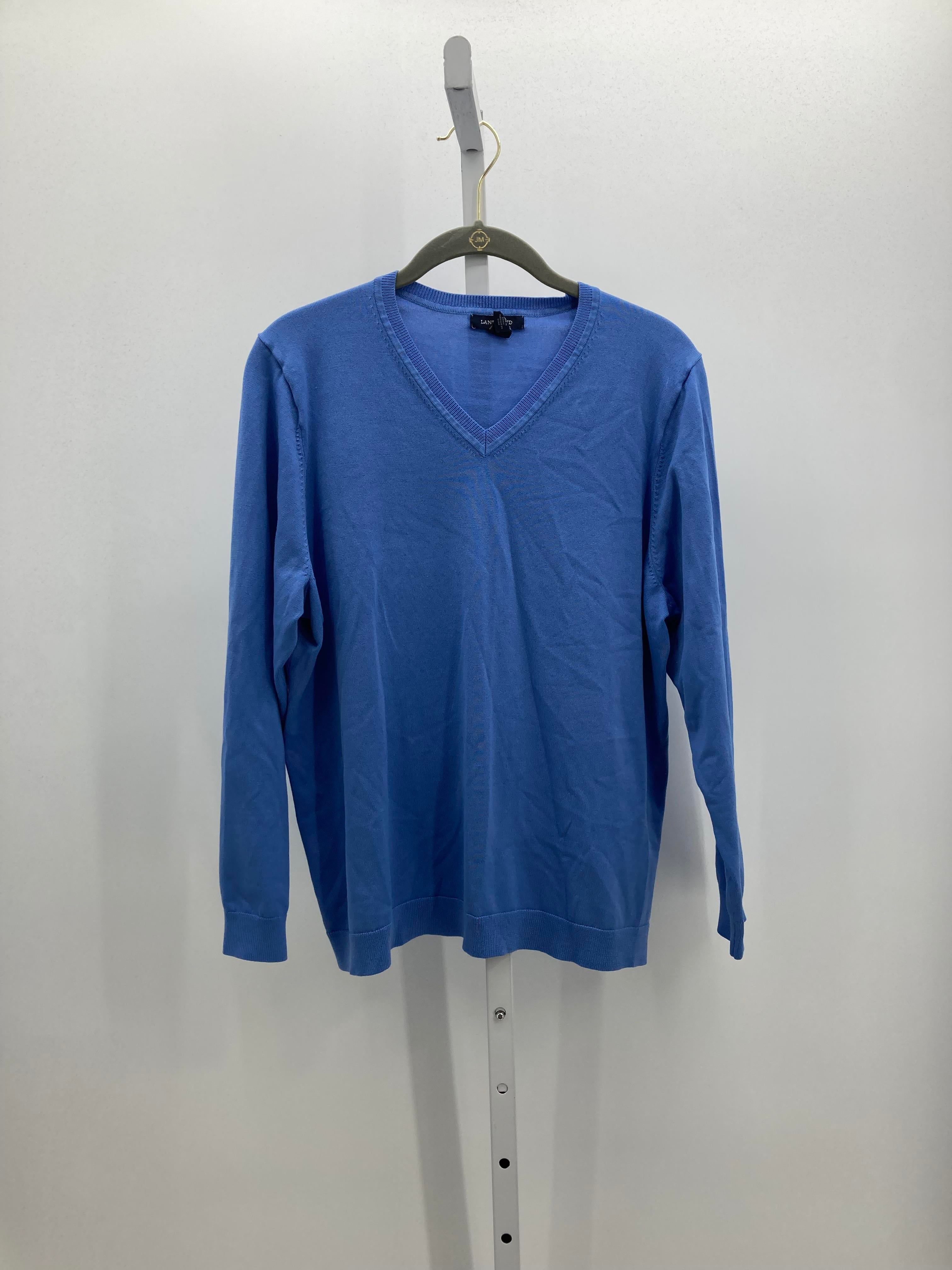 Lands End Size 1X Womens Long Slv Sweater