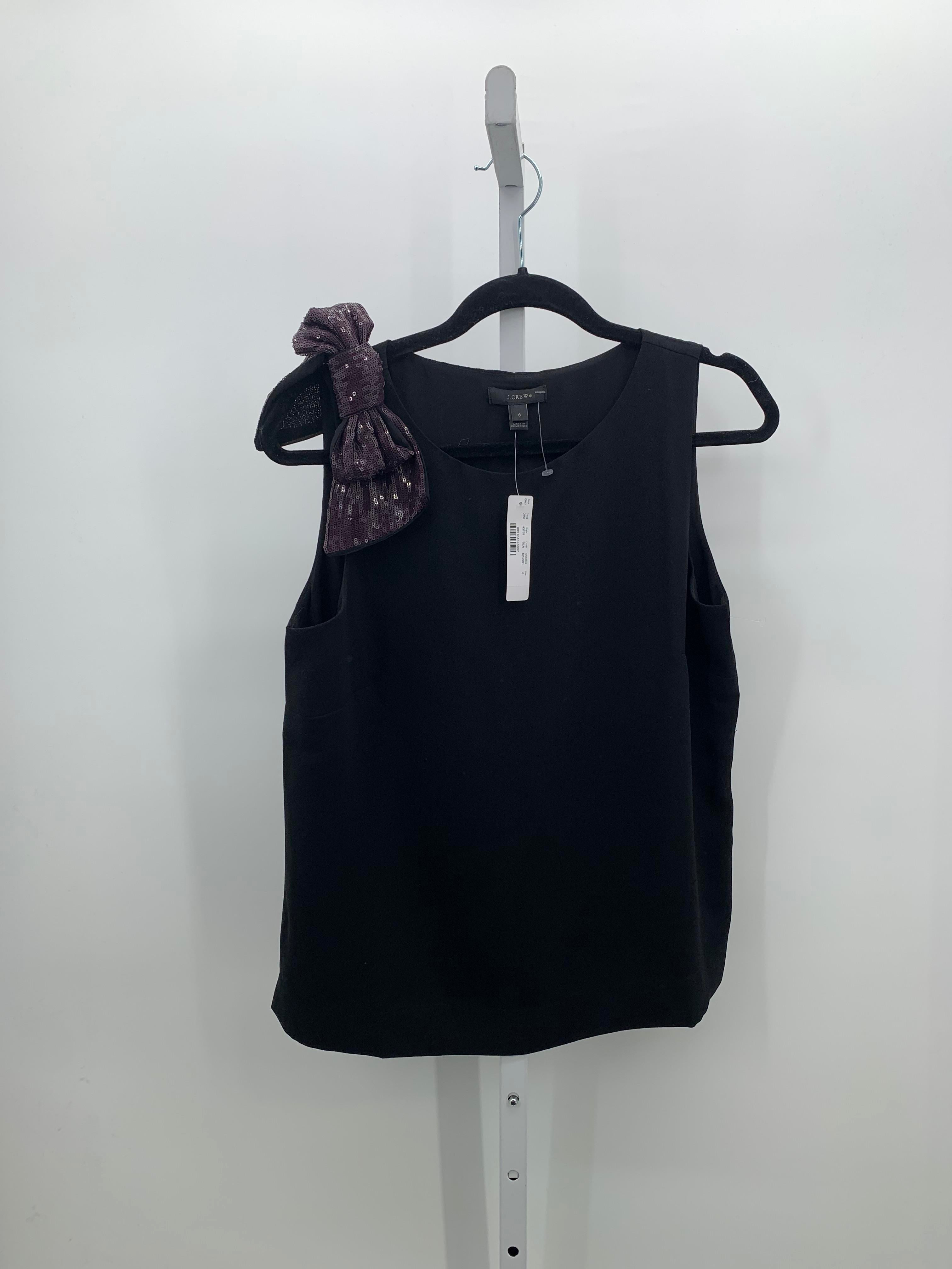 J Crew Size 6 Misses Sleeveless Shirt