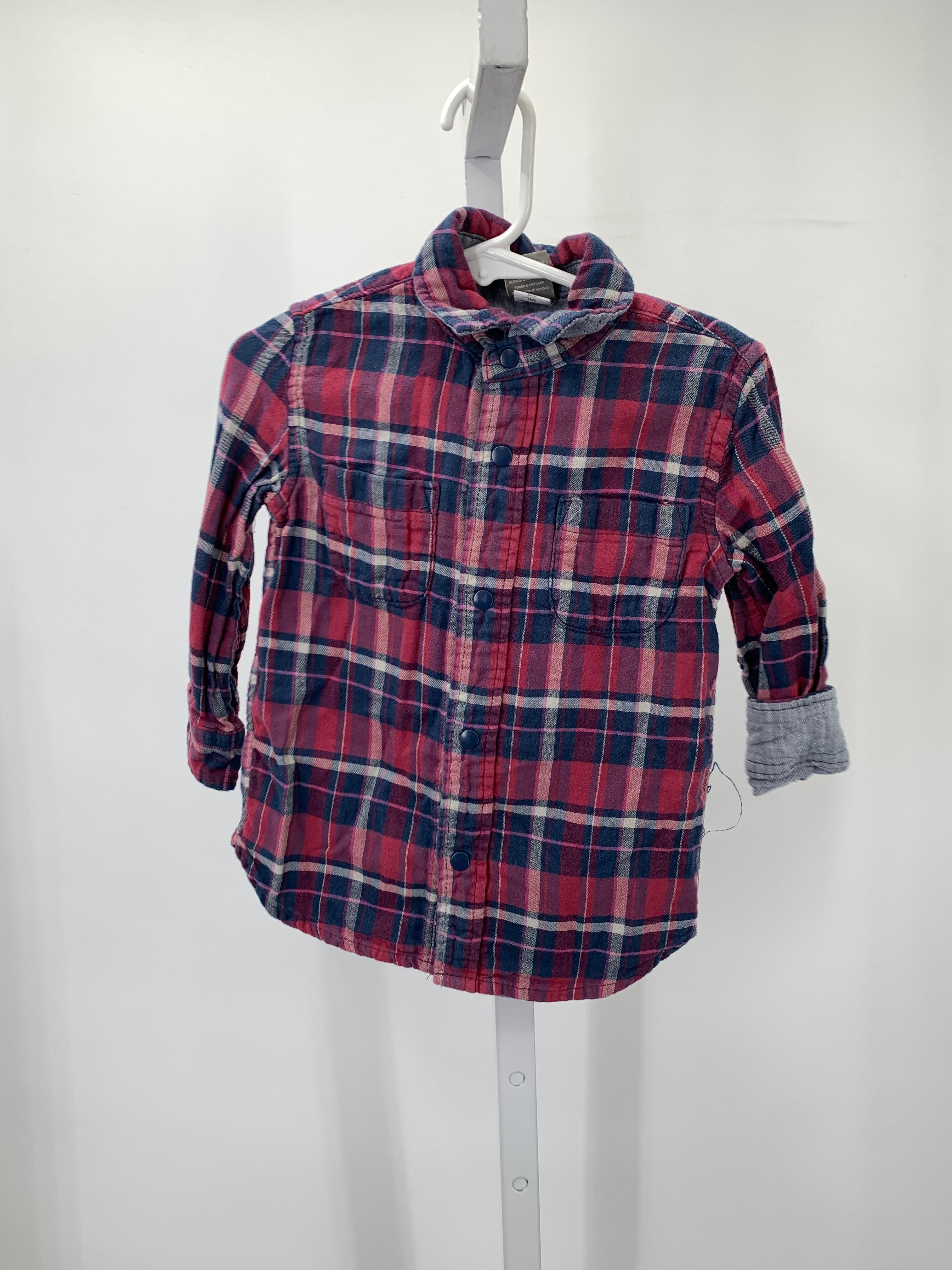 BLUE PLAID REVERSIBLE.