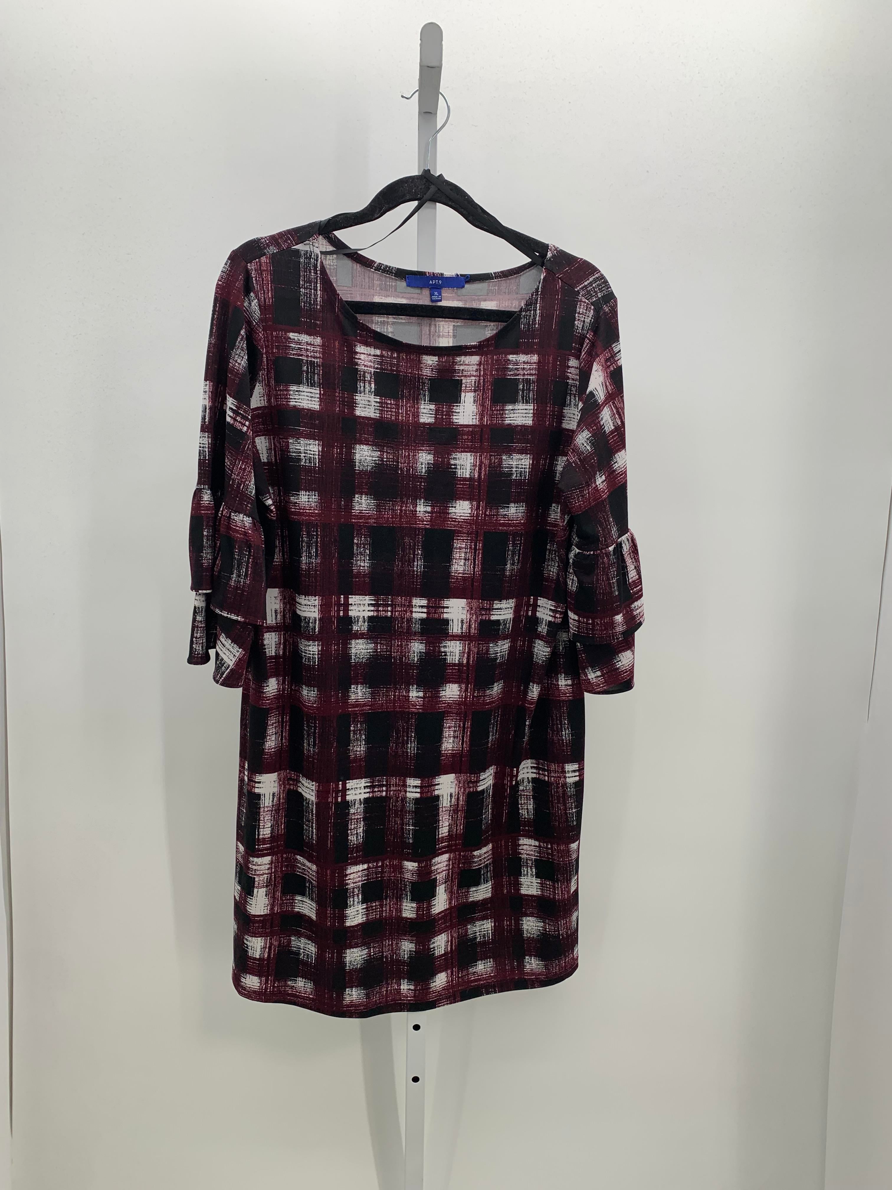 Apt. 9 Size Extra Large Misses 3/4 Sleeve Dress