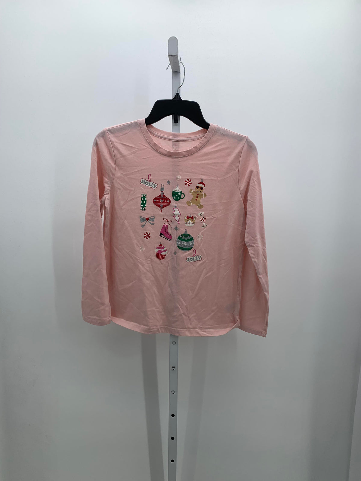 LONG SLV SHIRT XMAS ORNAMENTS.