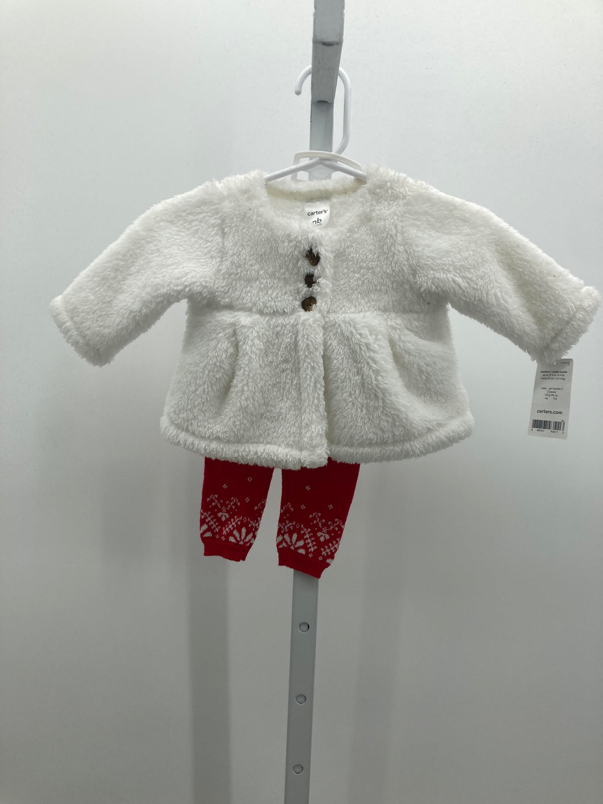 Carters Size Newborn Girls 2 Pieces