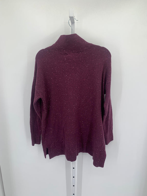 Loft Size Medium Misses Long Slv Sweater