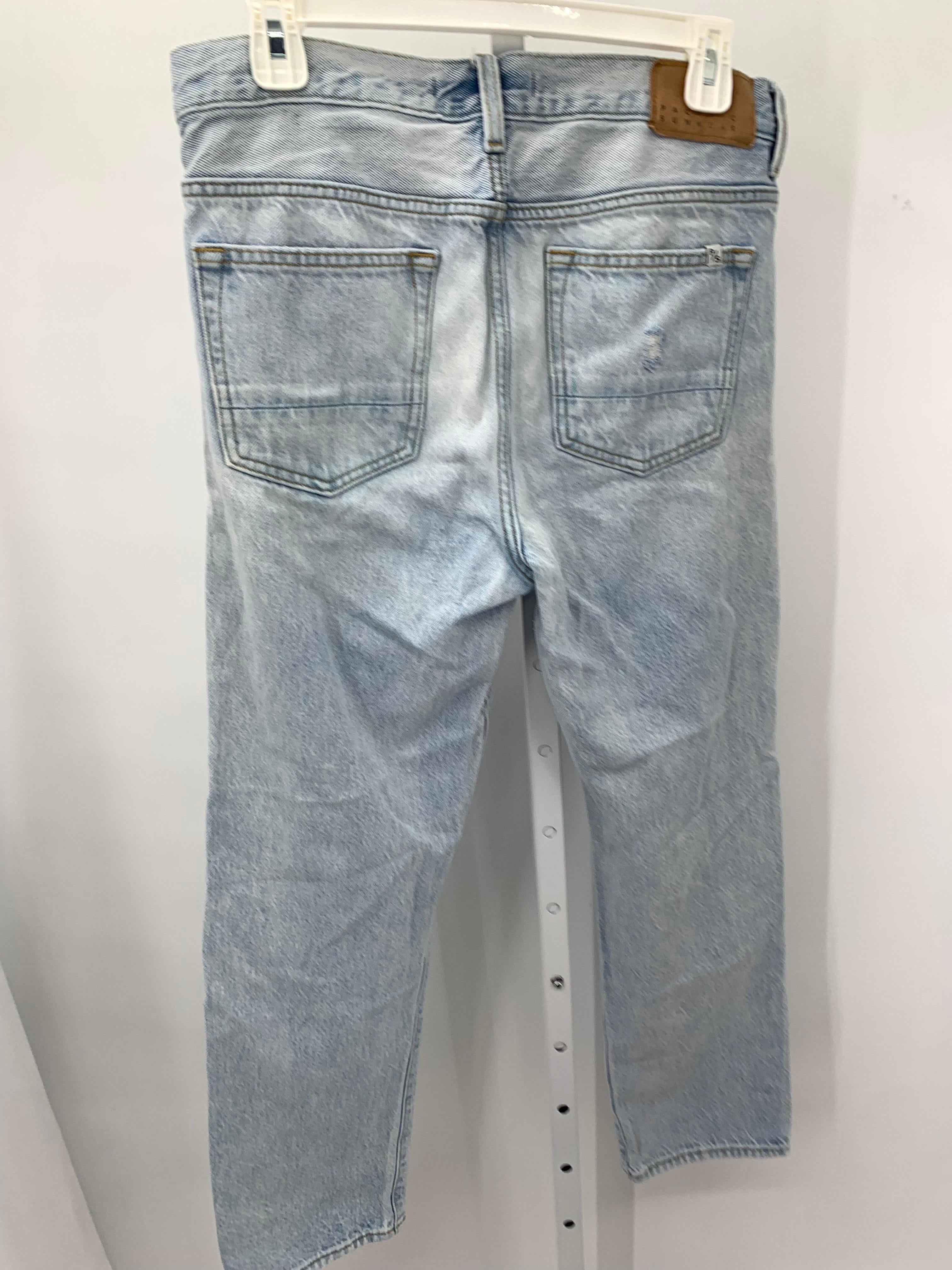 DISTRESSED DAD JEAN