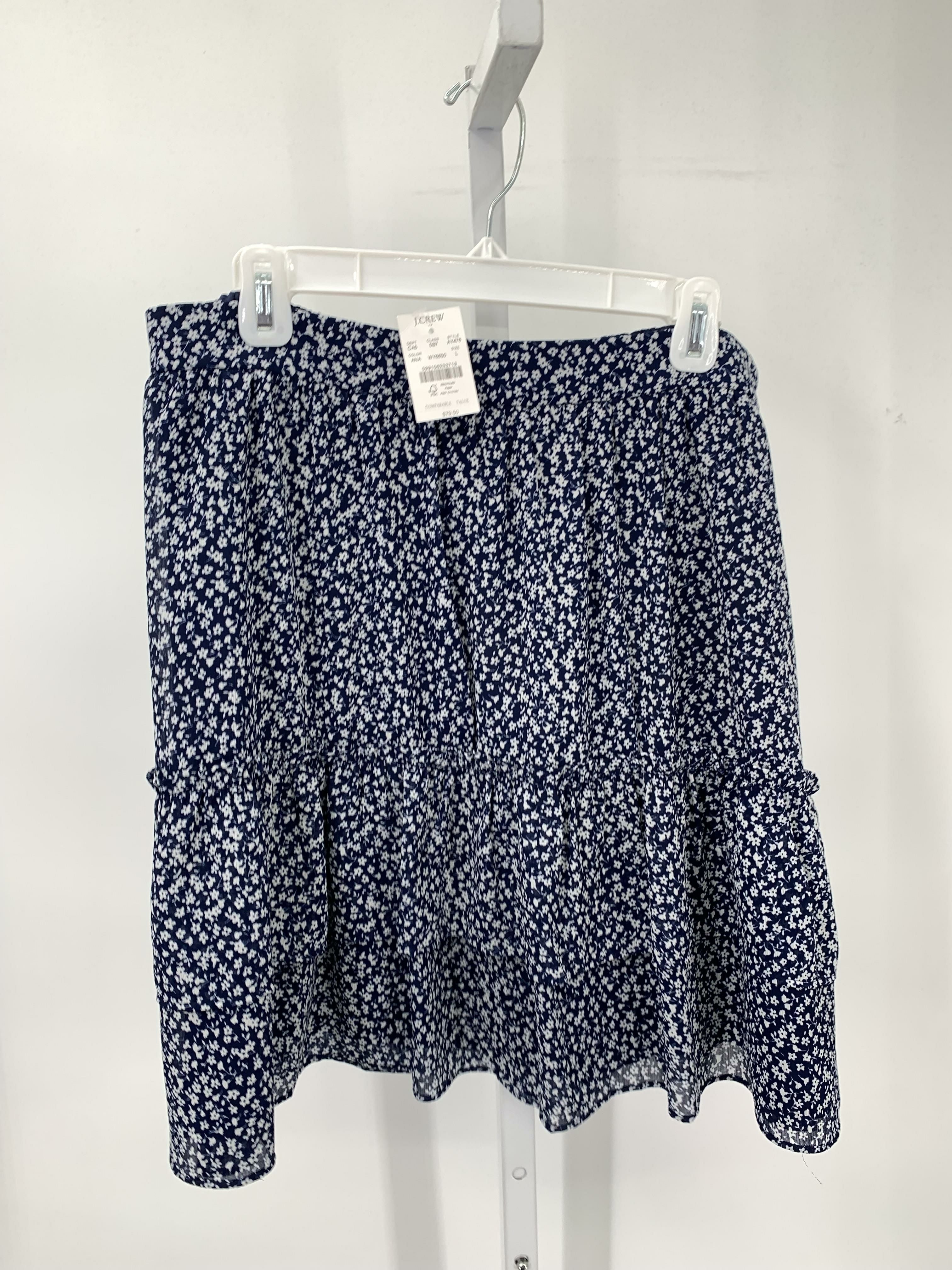J. Crew Size Large Misses Skirt