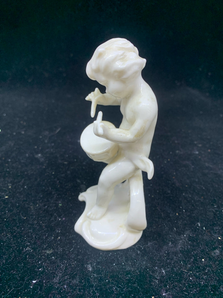 VTG CHERUB DRUMMING FIGURE- GOEBEL.