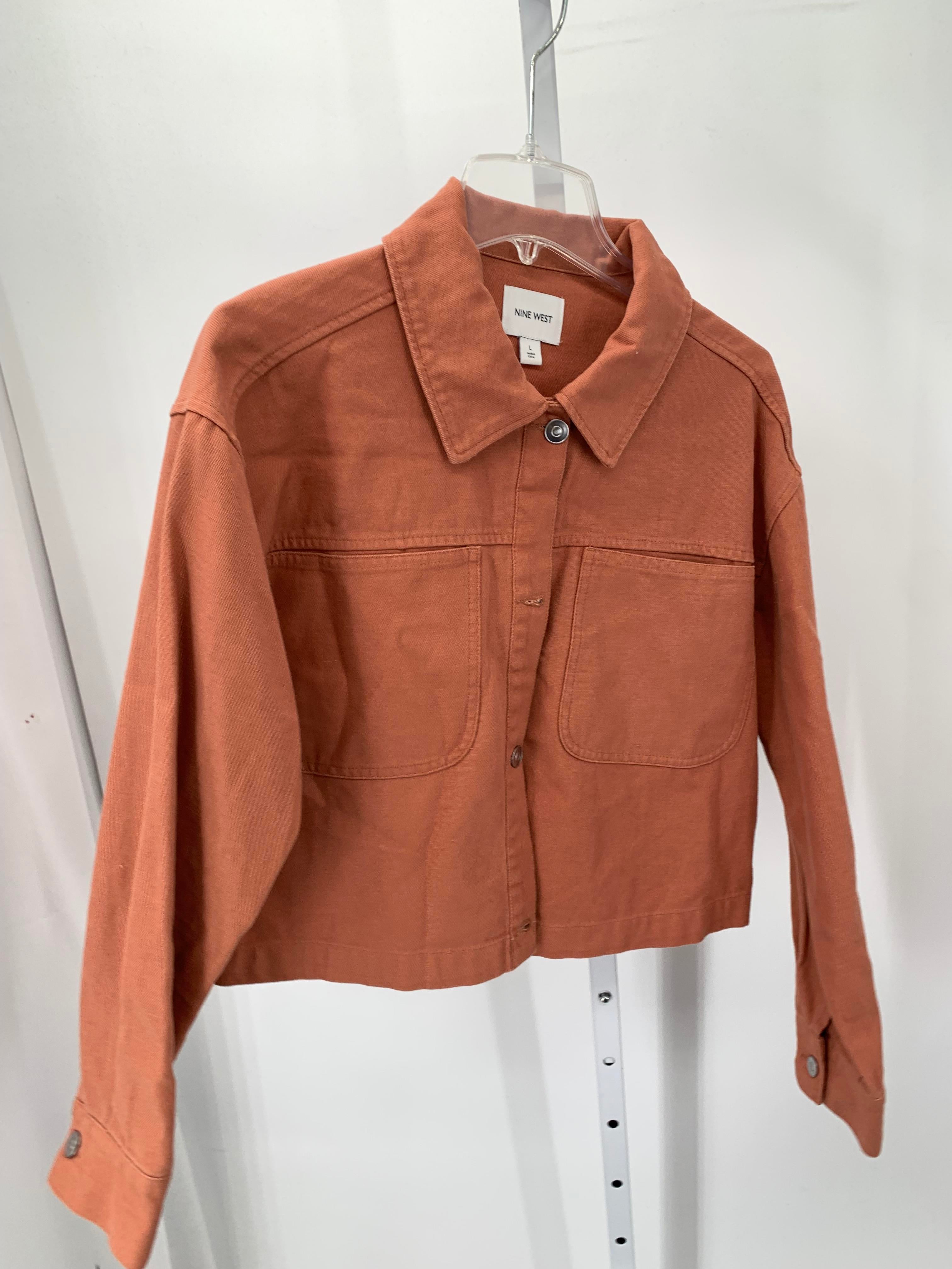 Nine West Size Large Misses Lightweight Jacket