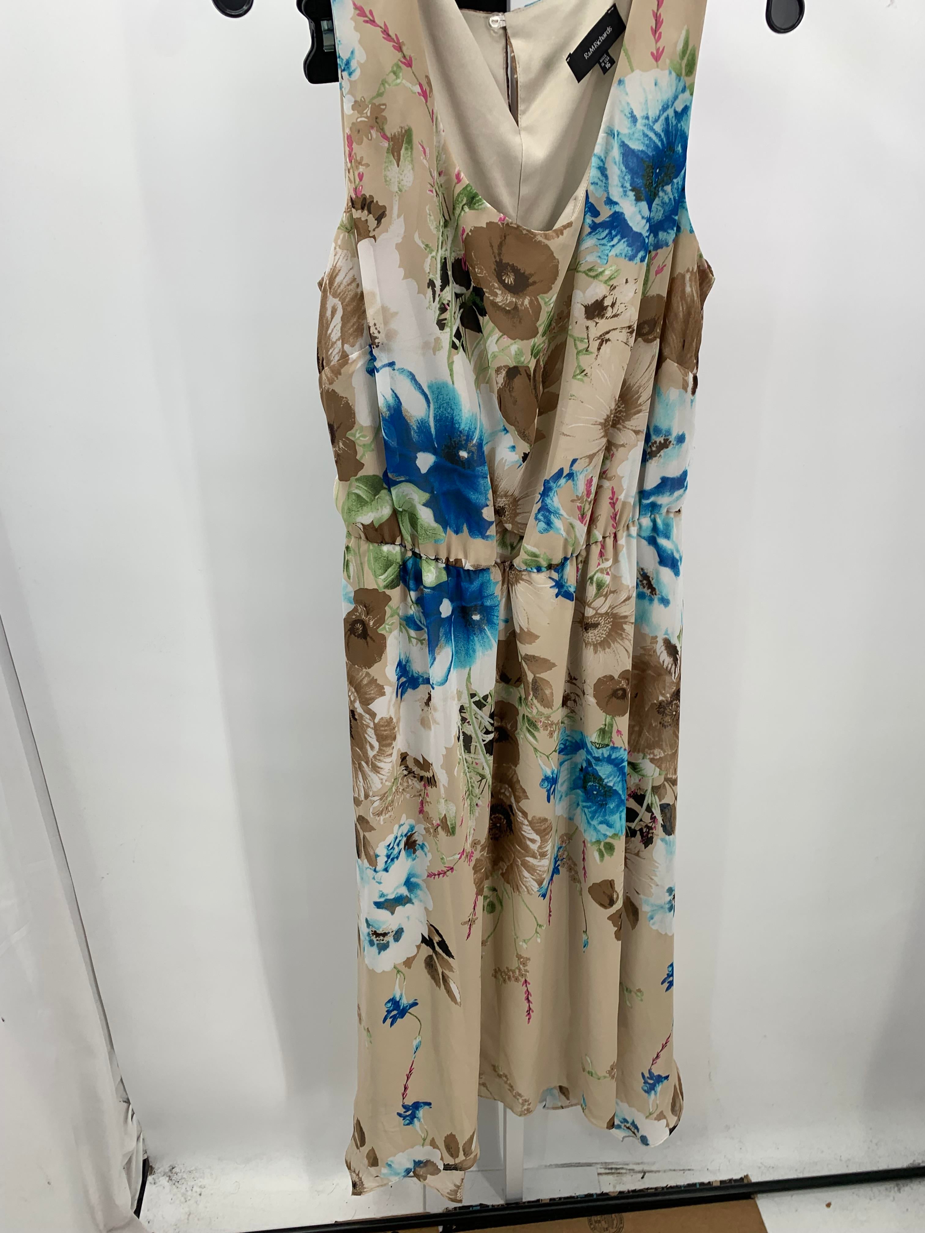 R&M Richards Size 16 Misses Sleeveless Dress