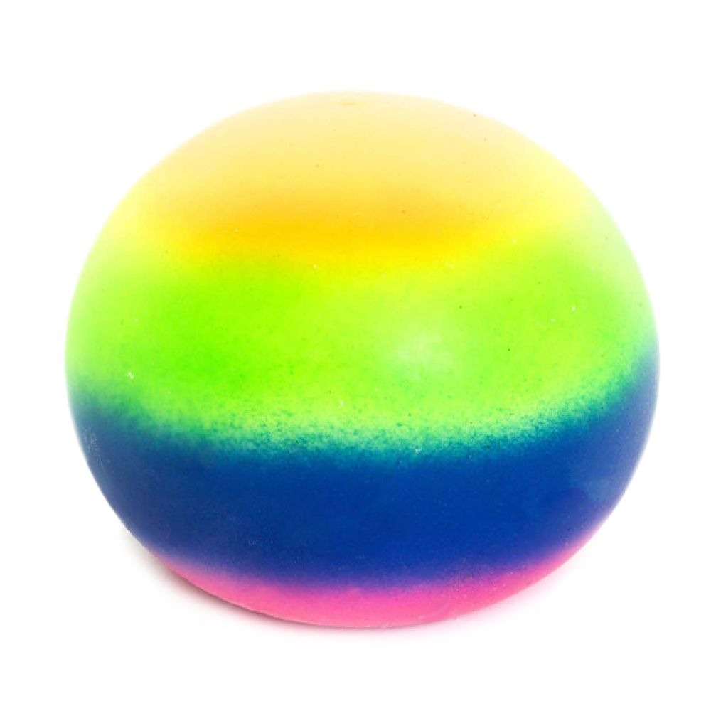 Giant Rainbow Squish Ball