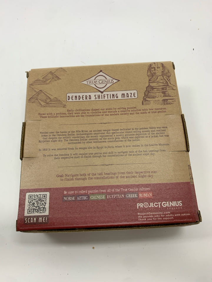 NIB DENDERA SHIFTING MAZE.