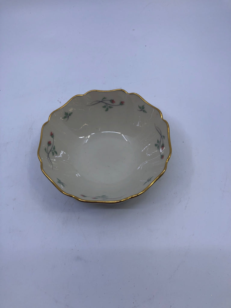 LENOX ROSE MANOR PATTERN BOWL.