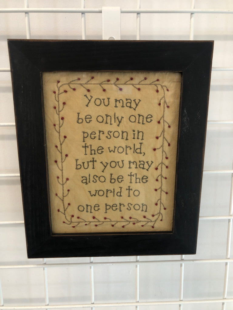 PRIMITIVE 'YOU MAY BE ONLY ONE.