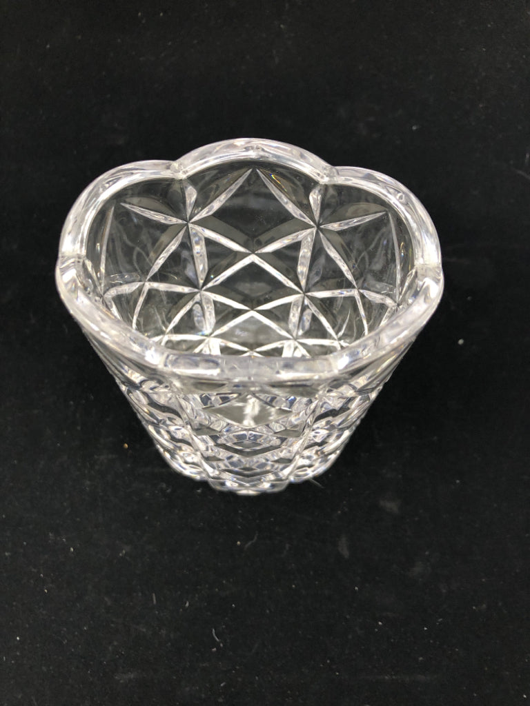 MARQUIS BY WATERFORD CRYSTAL CUT VASE.
