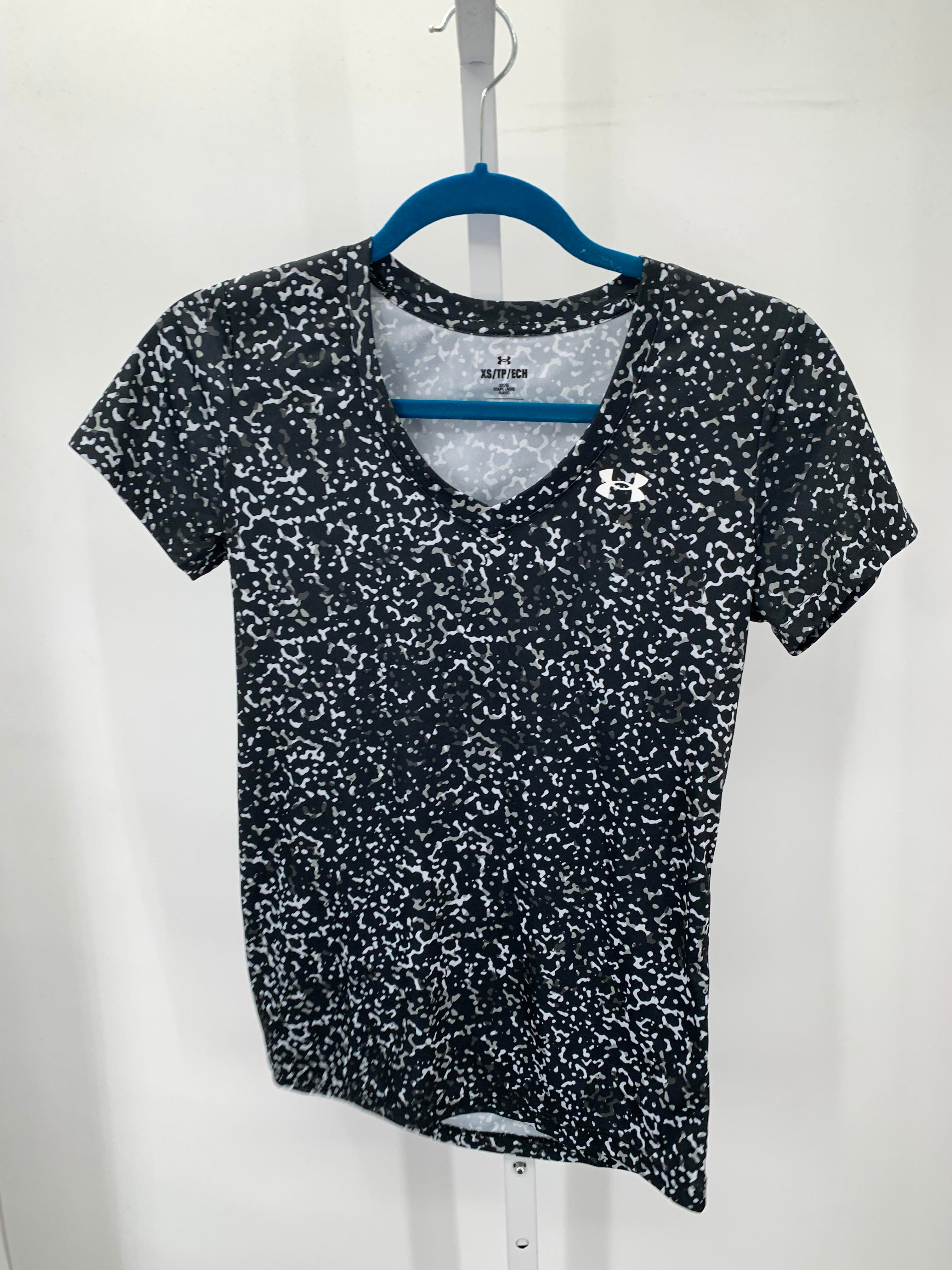 Under Armour Size X Small Misses Short Sleeve Shirt