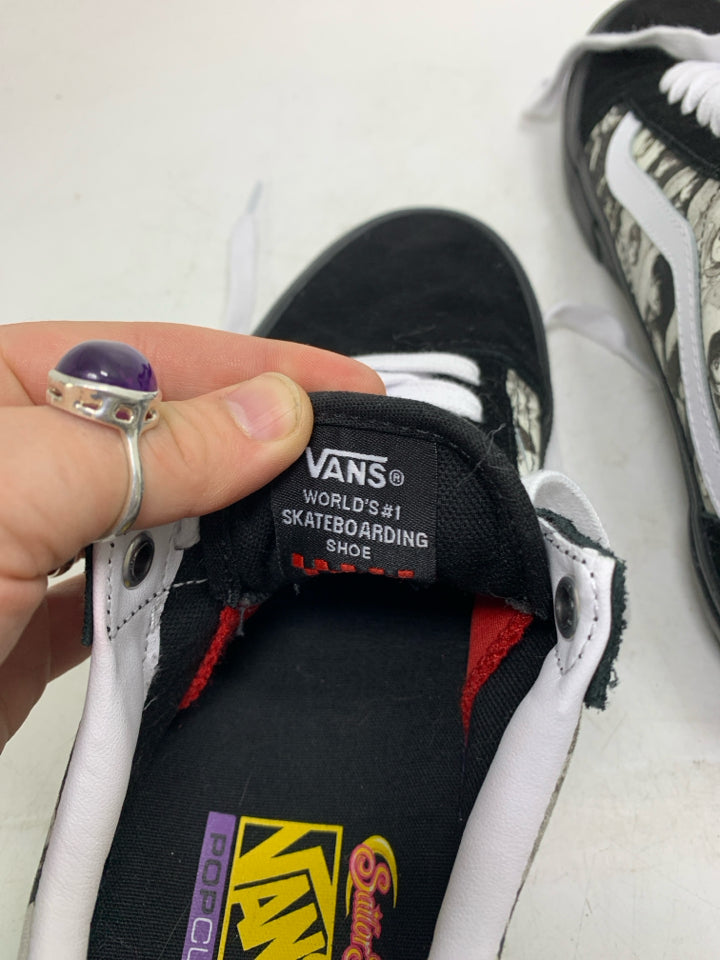 Vans Pop Cush Sailor Moon Shoes (Men-7.5, Wom-9)- Pre-Owned