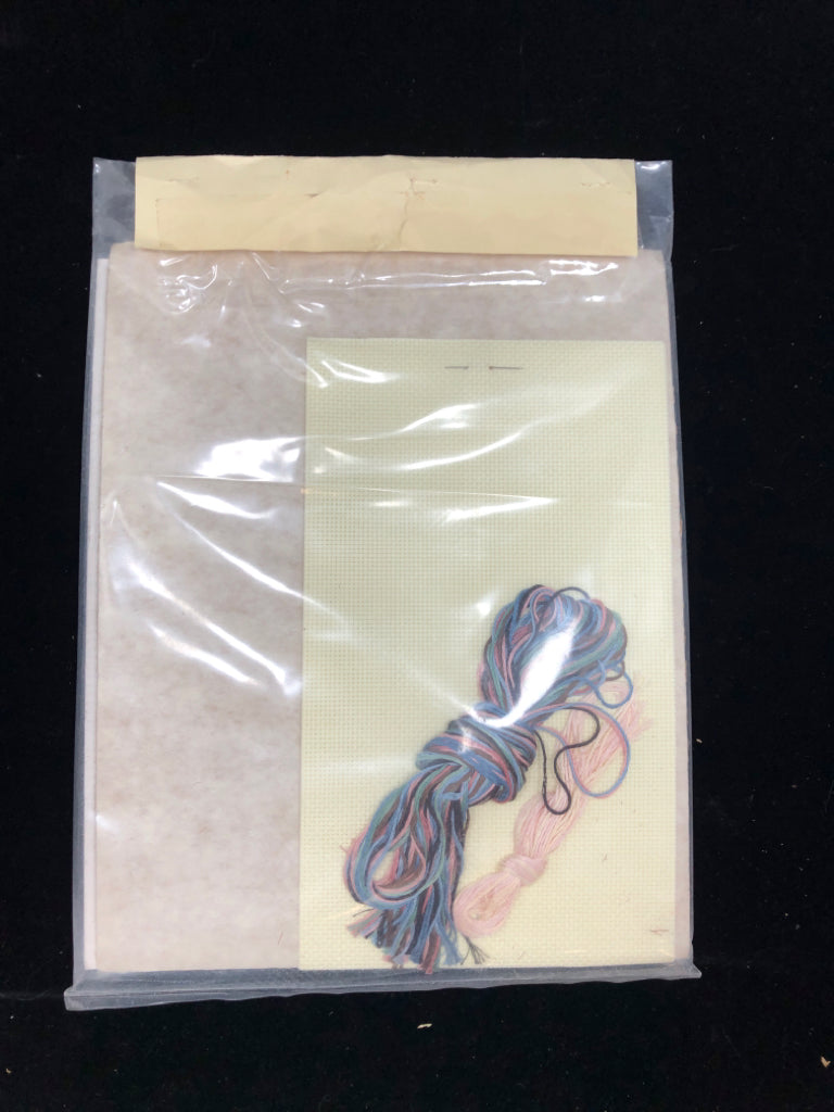 NIP MAKE NEW FRIENDS CROSS STITCH KIT.