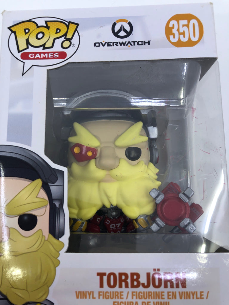 FUNKO POP OVERWATCH TORBJORN #350