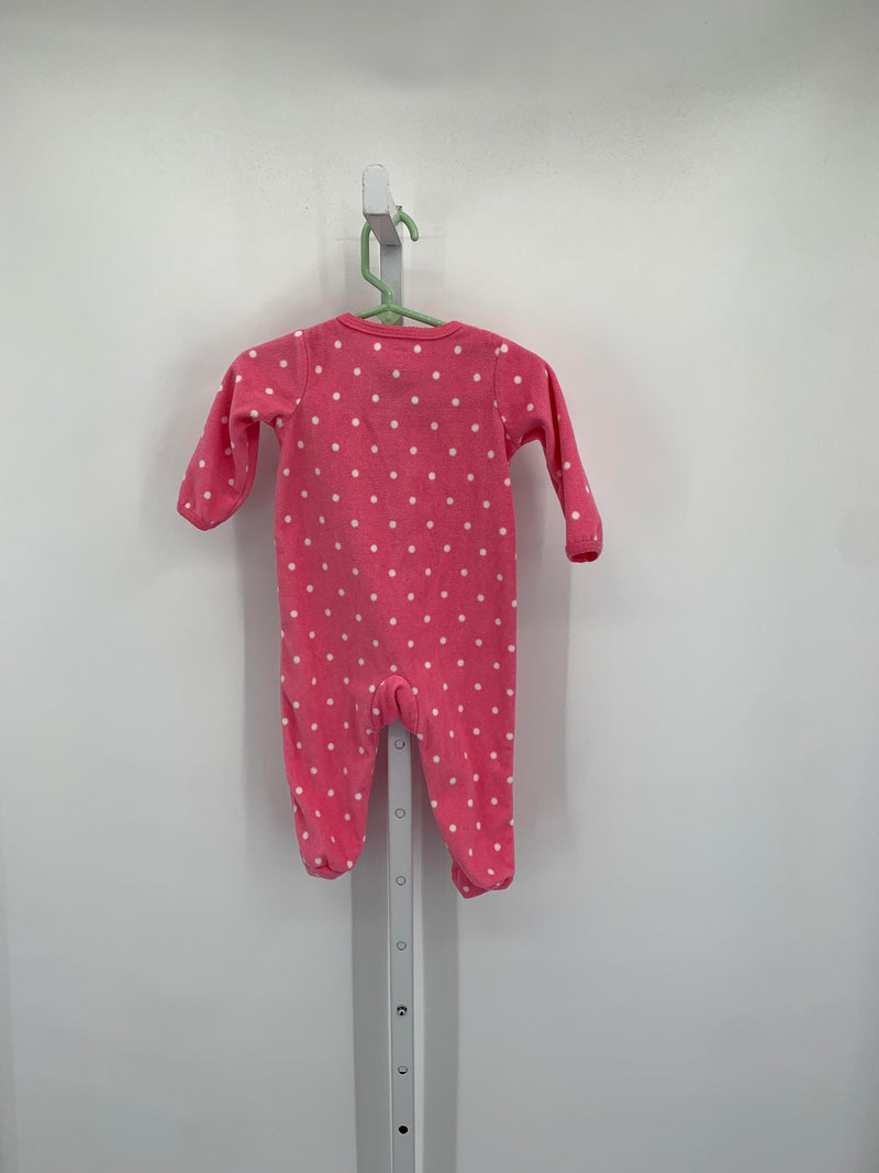 Carters Size 6 Months Girls Long Slv. Romper