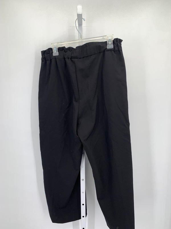 Worthington Size Large Misses Cropped Pants