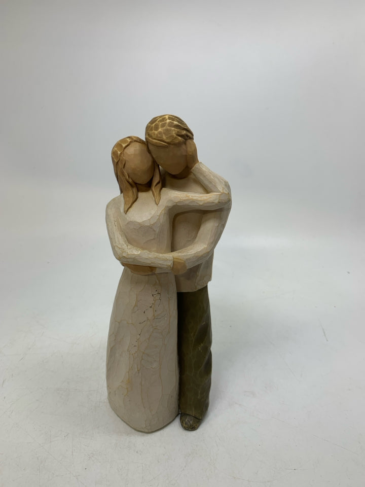 MAN/WIFE HOLDING EACHOTHER "TOGETHER".