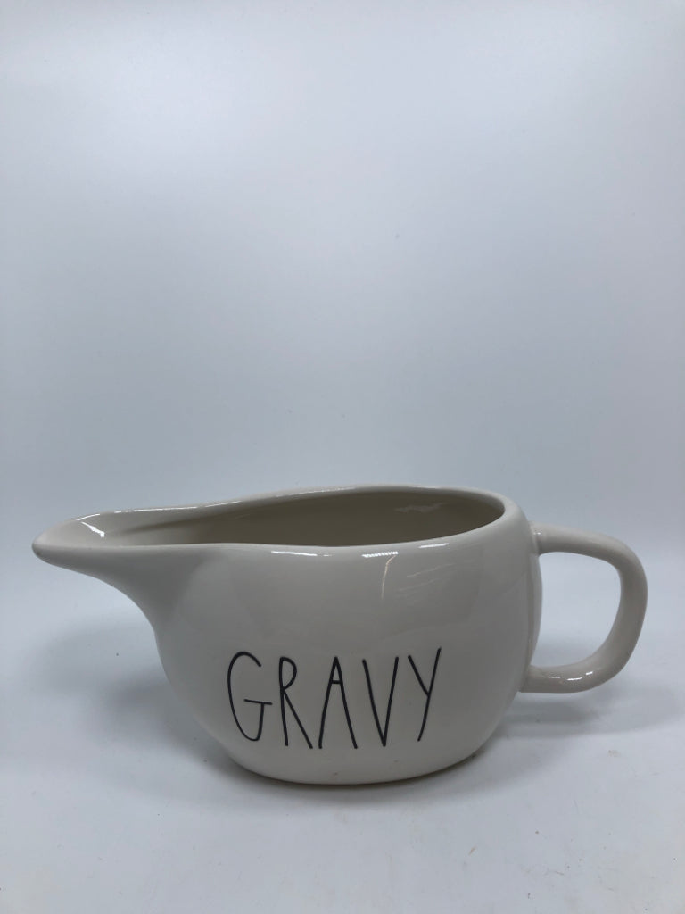 RAE DUNN GRAVY BOAT.