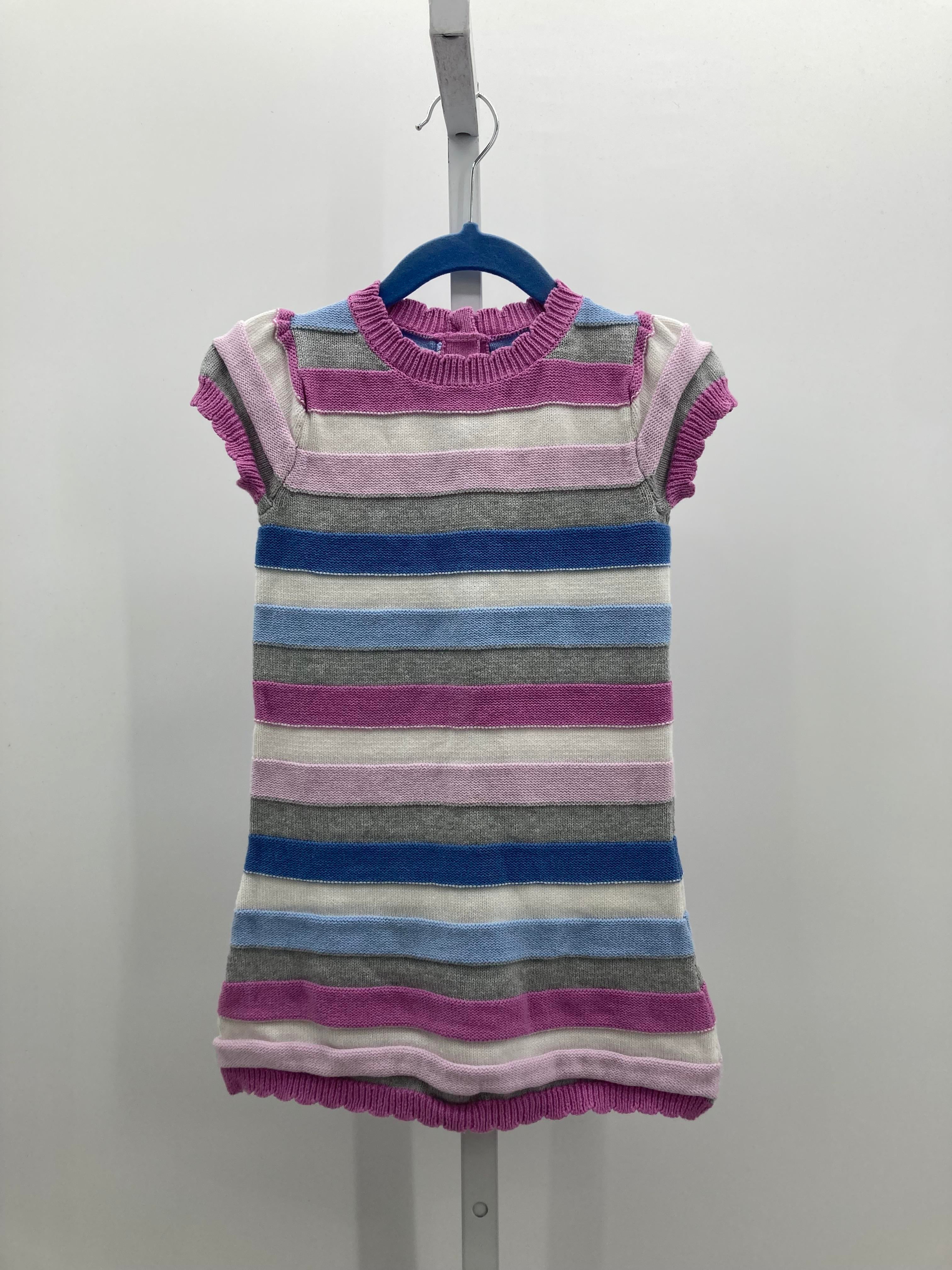 Fylos Size 3T Girls Short Sleeve Dress