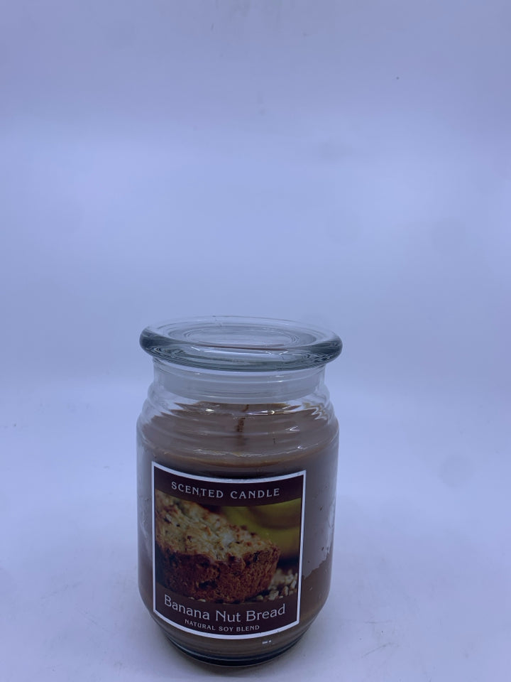 BANANA NUT BREAD CANDLE.