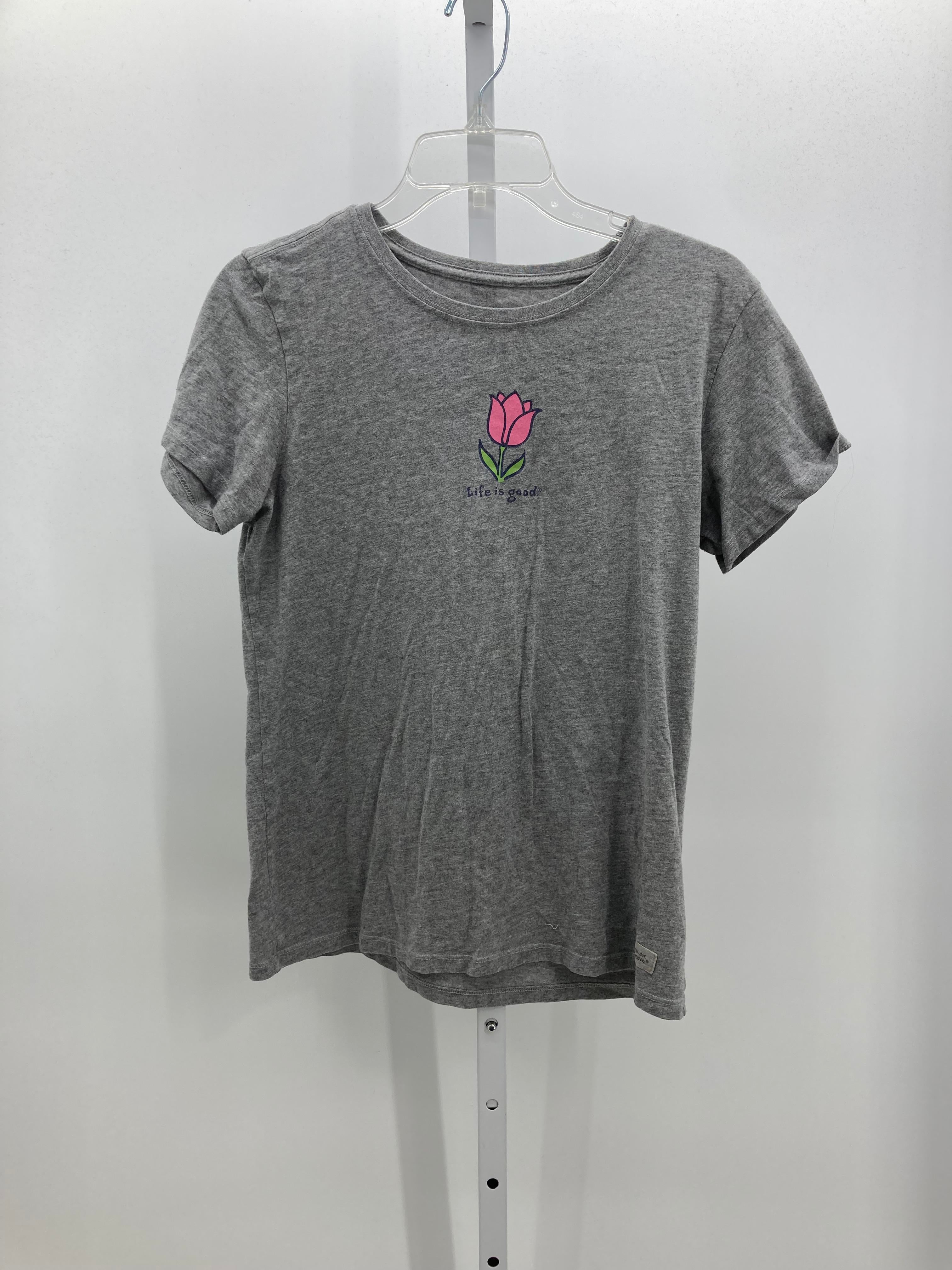 Life is Good Size Medium Misses Short Sleeve Shirt