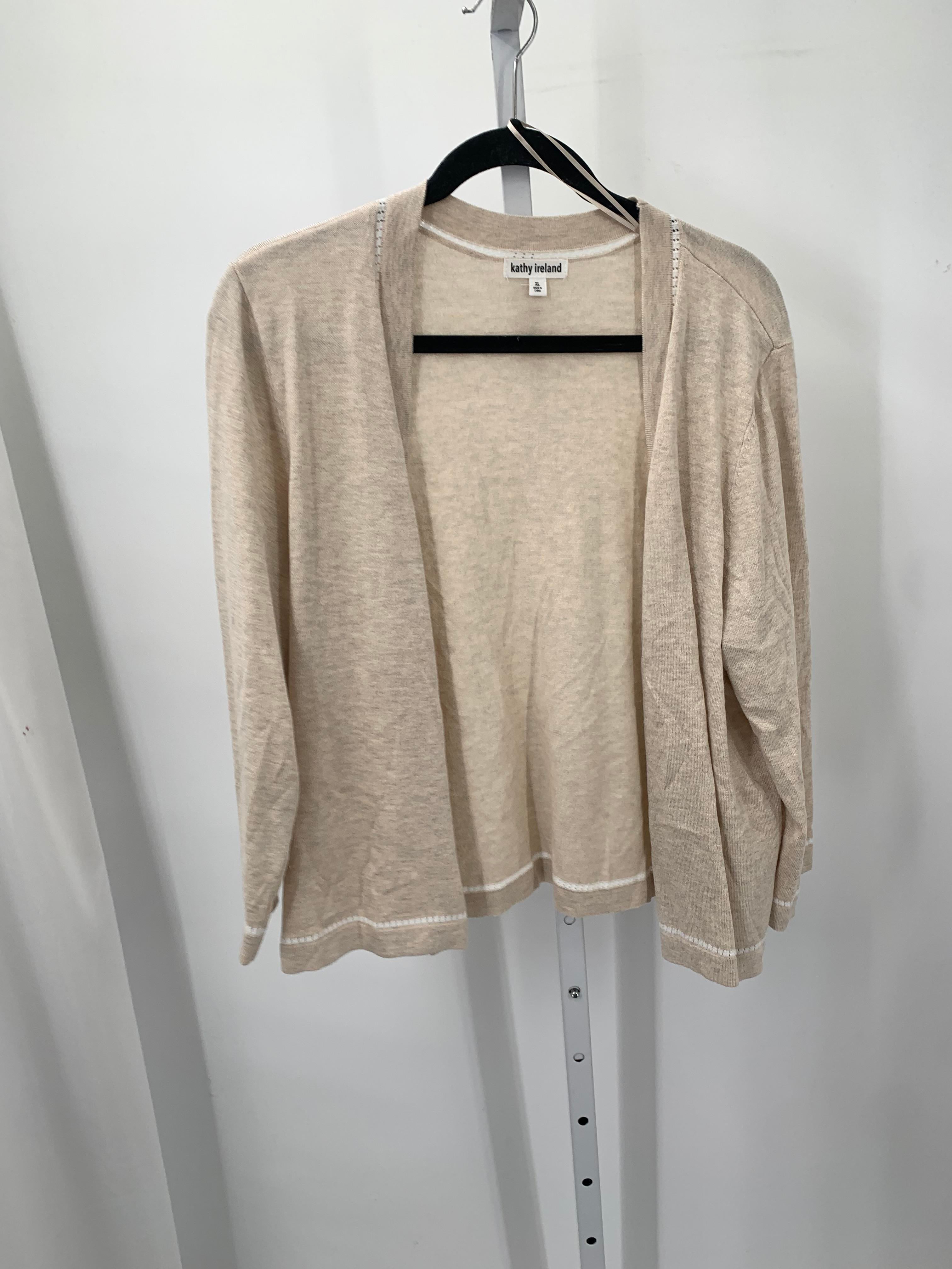 Kathy Ireland Size Extra Large Misses Cardigan