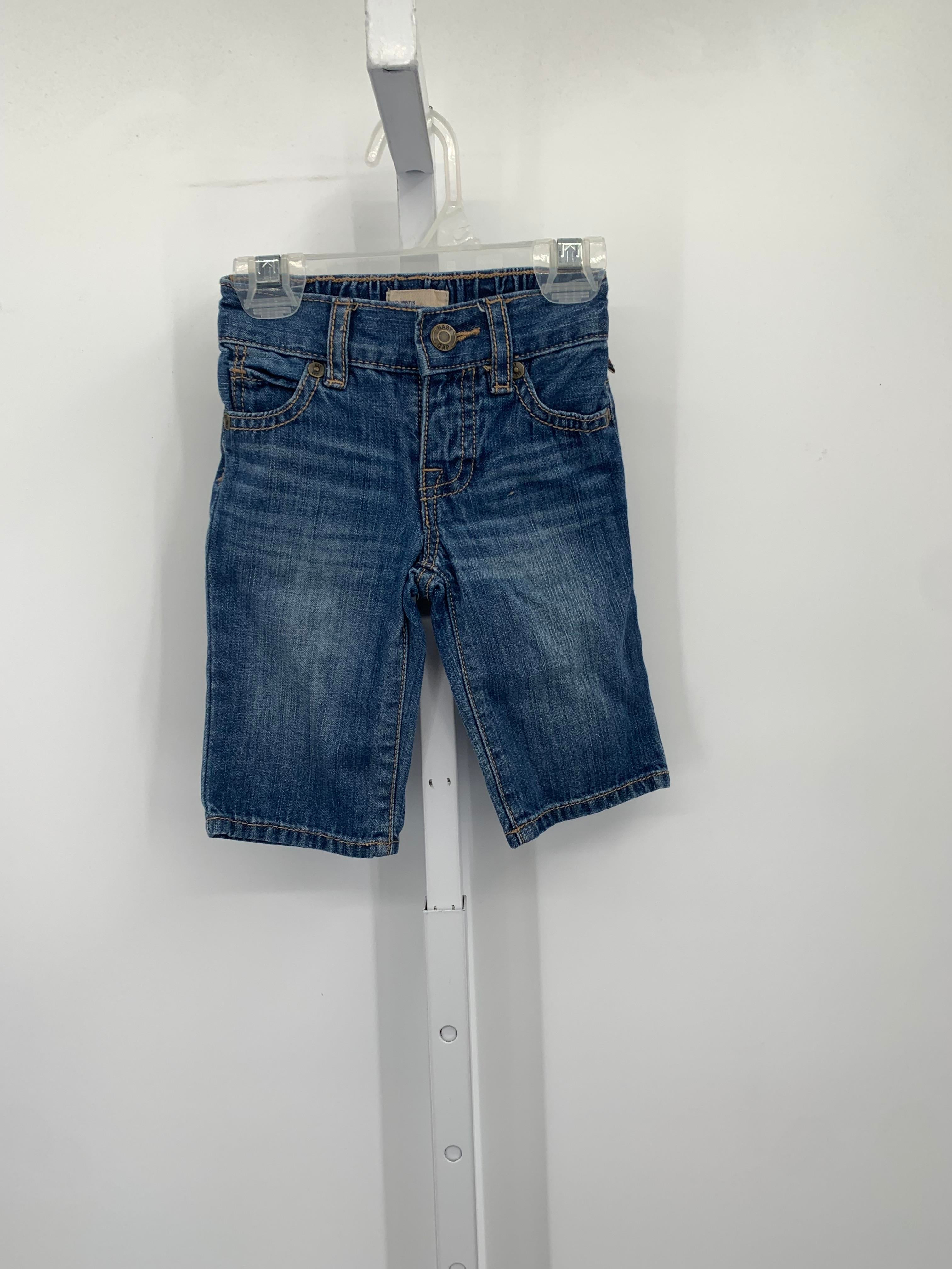 ELASTIC WAIST DENIM