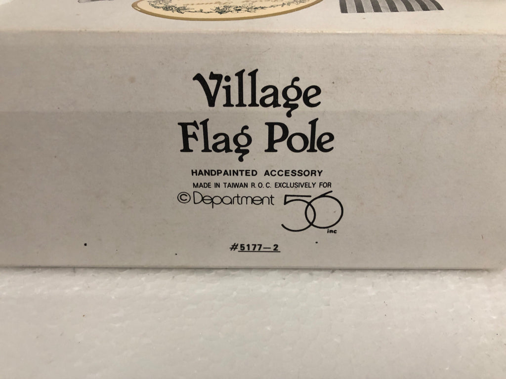 VILLAGE FLAG POLE ACCESSORIES DEPARTMENT 56.