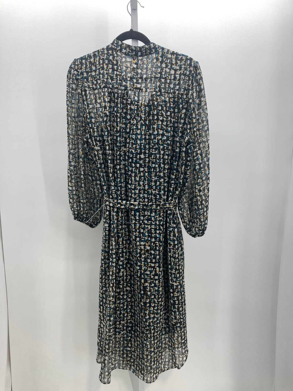 Maggy London Size 12 Misses Long Sleeve Dress