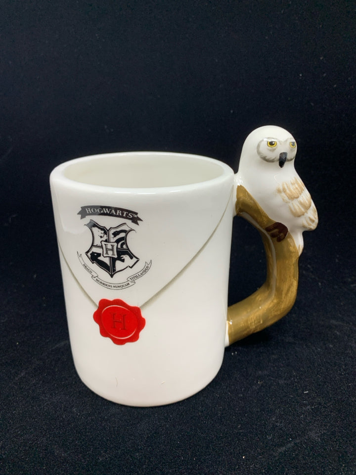 HARRY POTTER LETTER TO HOGWARTS MUG.