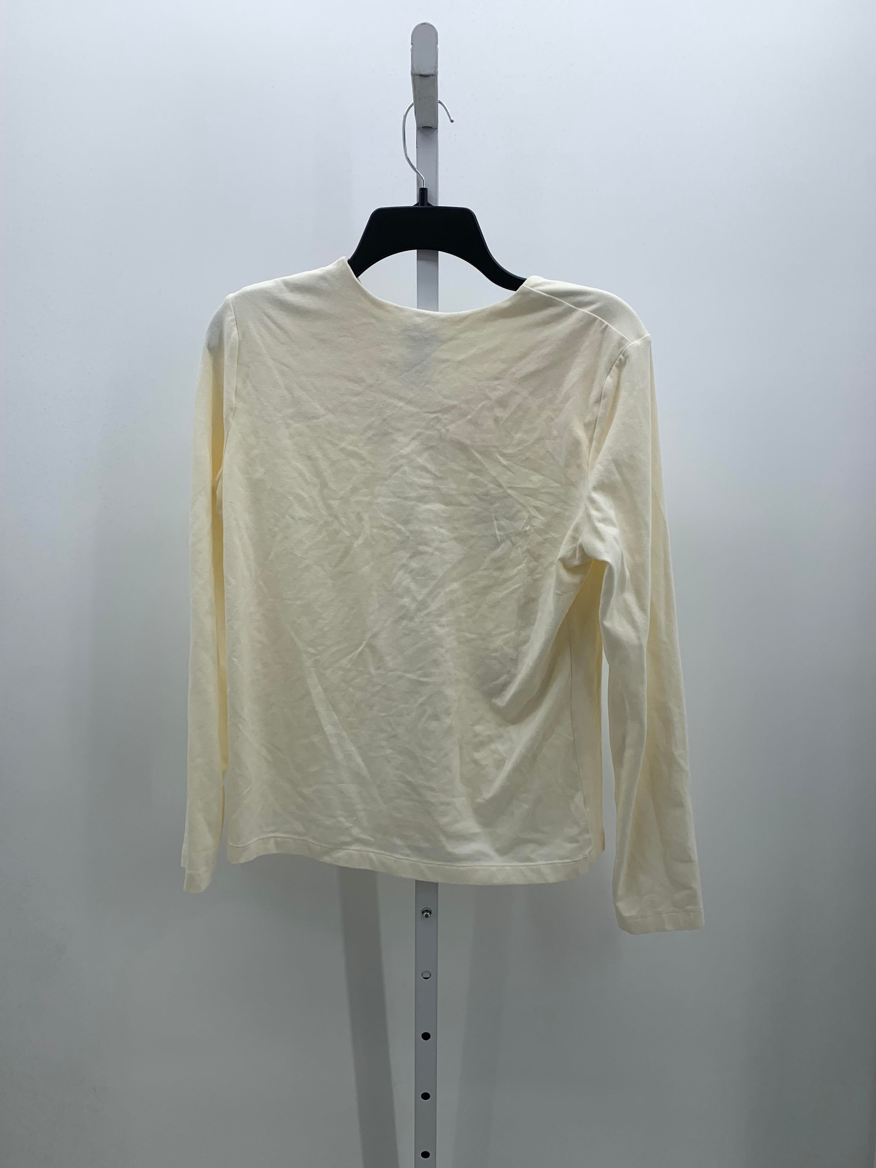 Rafaella Size Large Misses Long Sleeve Shirt