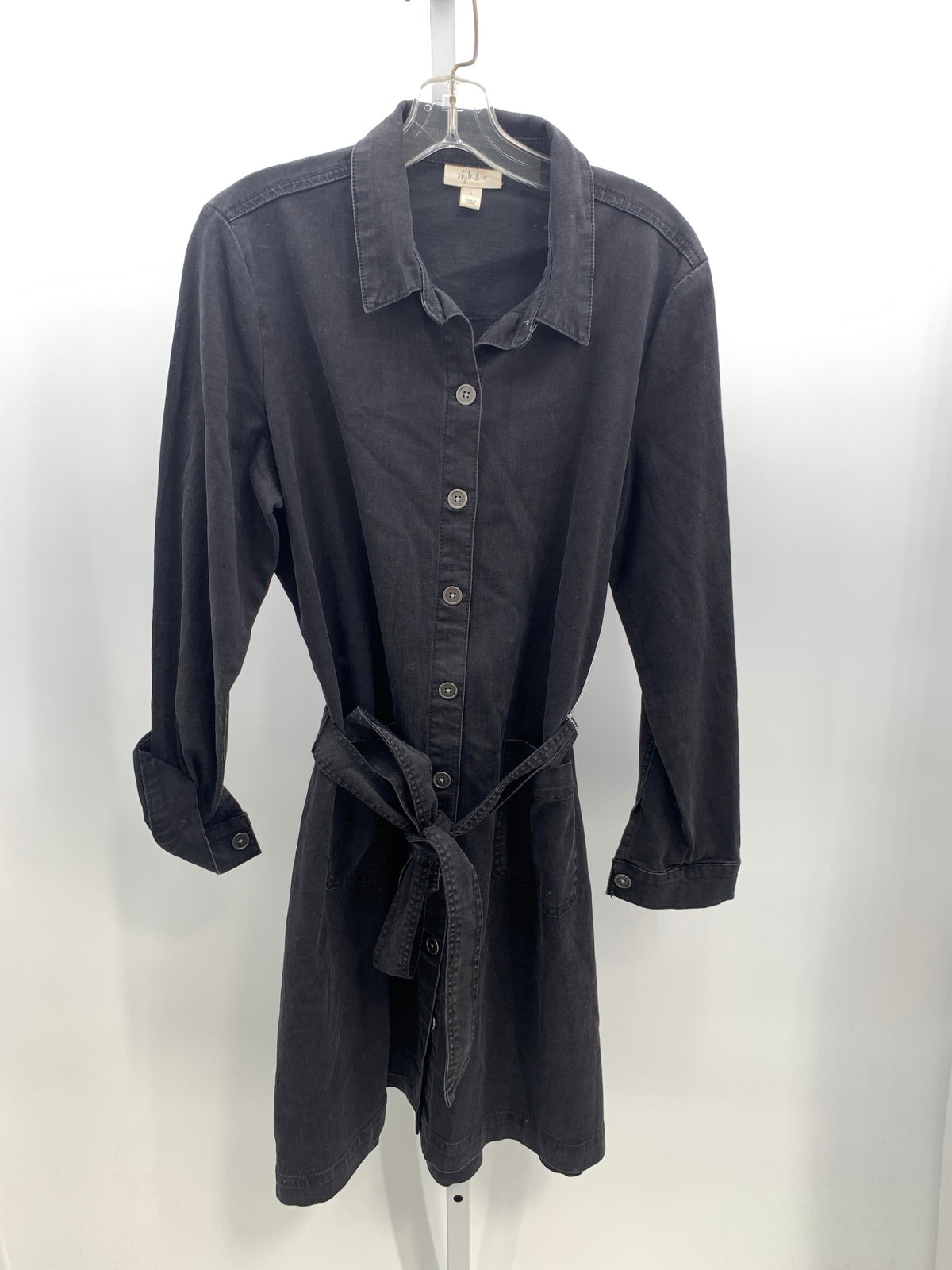 Style & Co. Size Large Misses Long Sleeve Dress