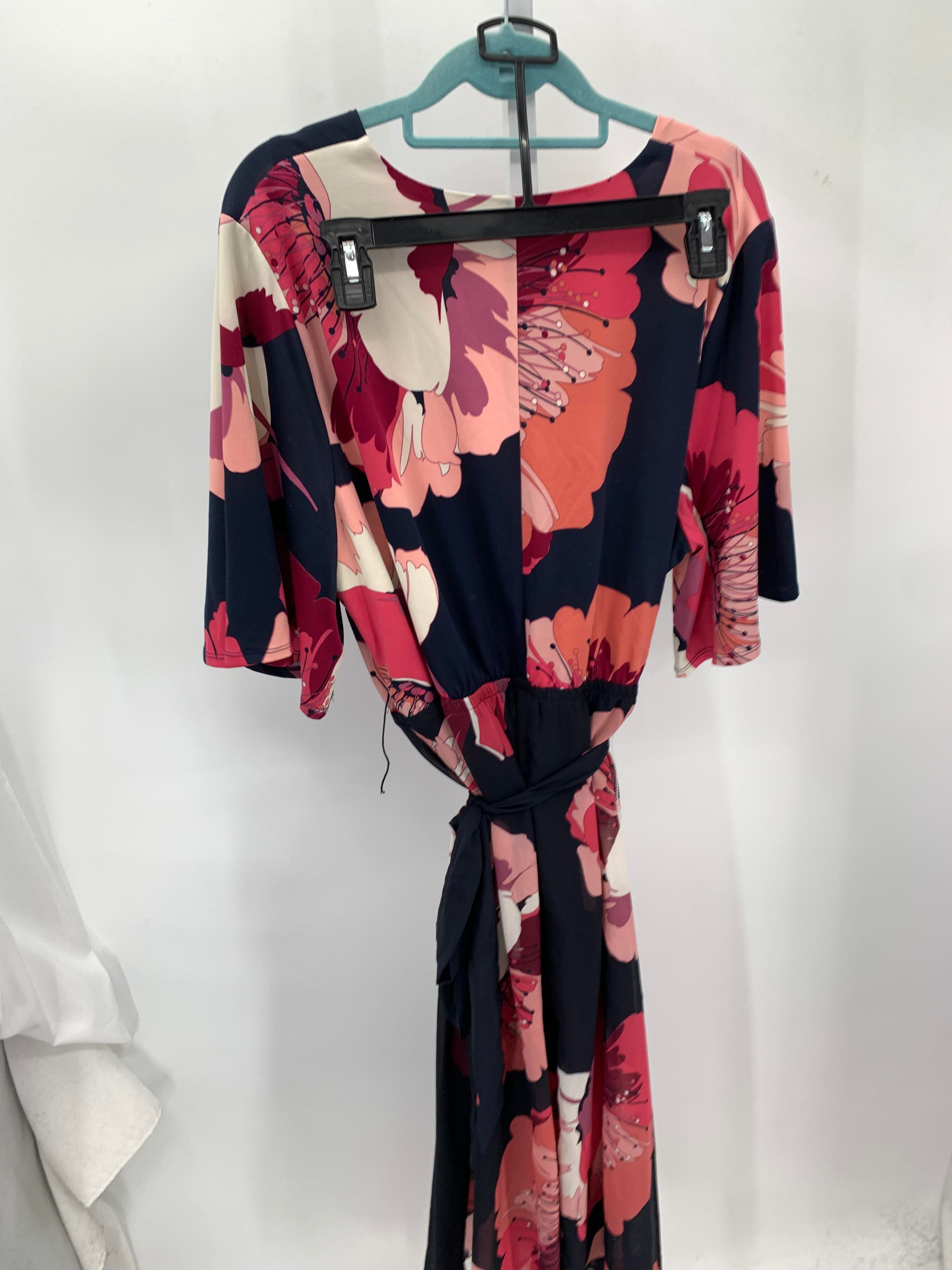 Lane Bryant Size 16 W Womens Short Sleeve Dress