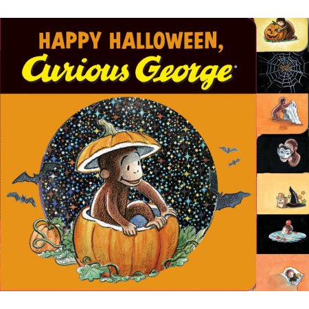 Happy Halloween, Curious George Tabbed Board Book Rey, H.