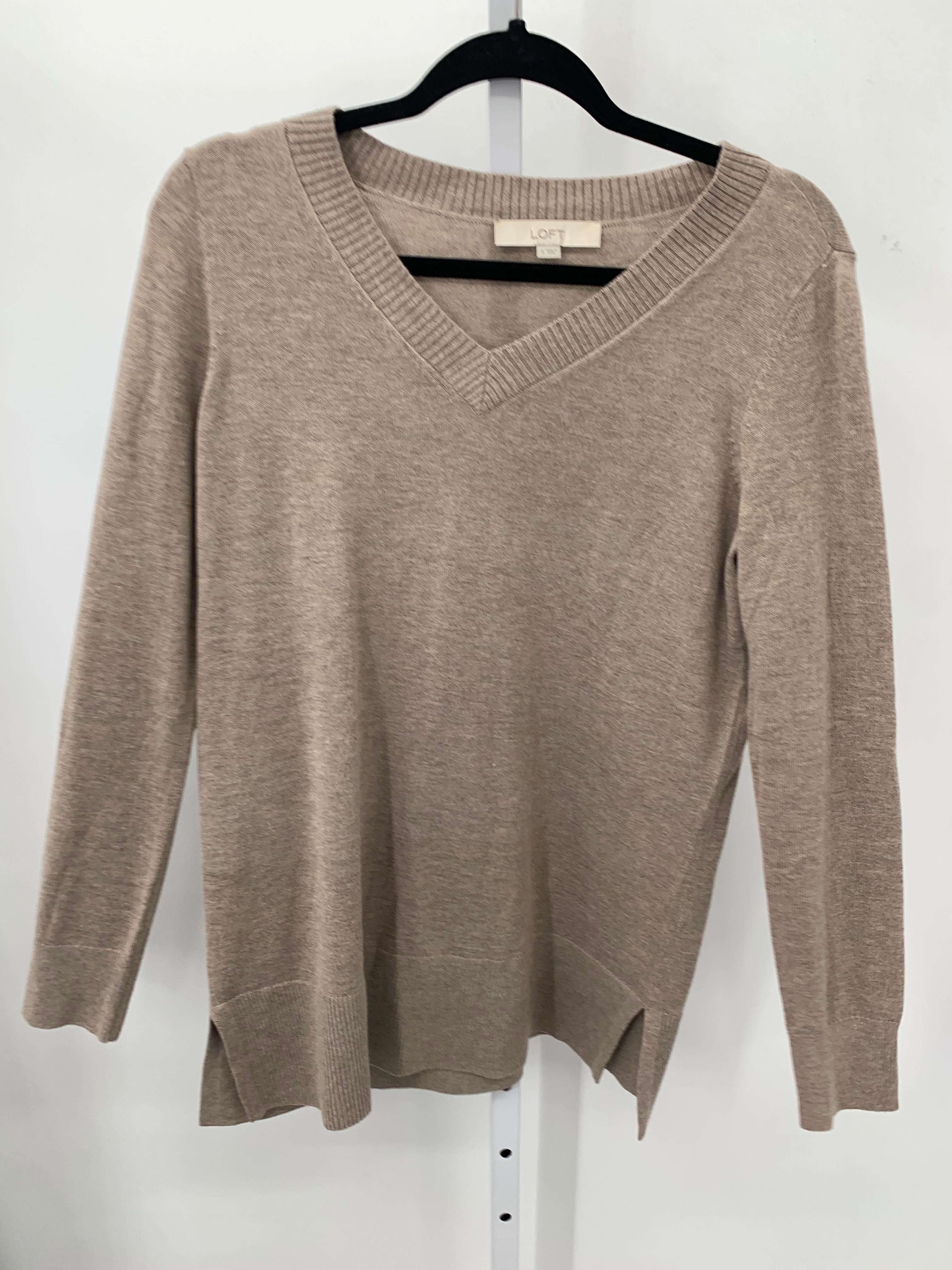 Loft Size Small Misses Long Slv Sweater