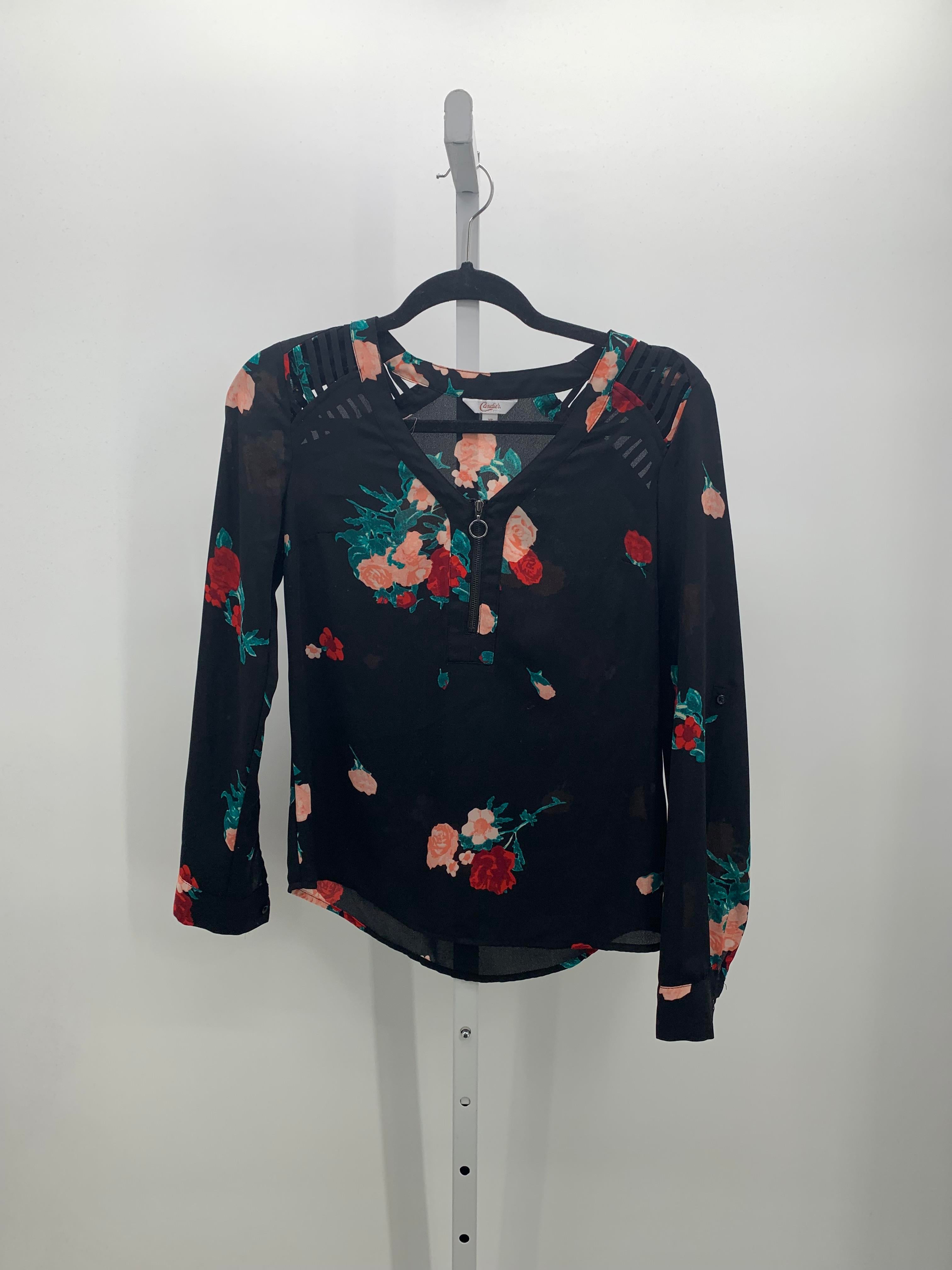 Candies Size X Small Juniors Long Sleeve Shirt
