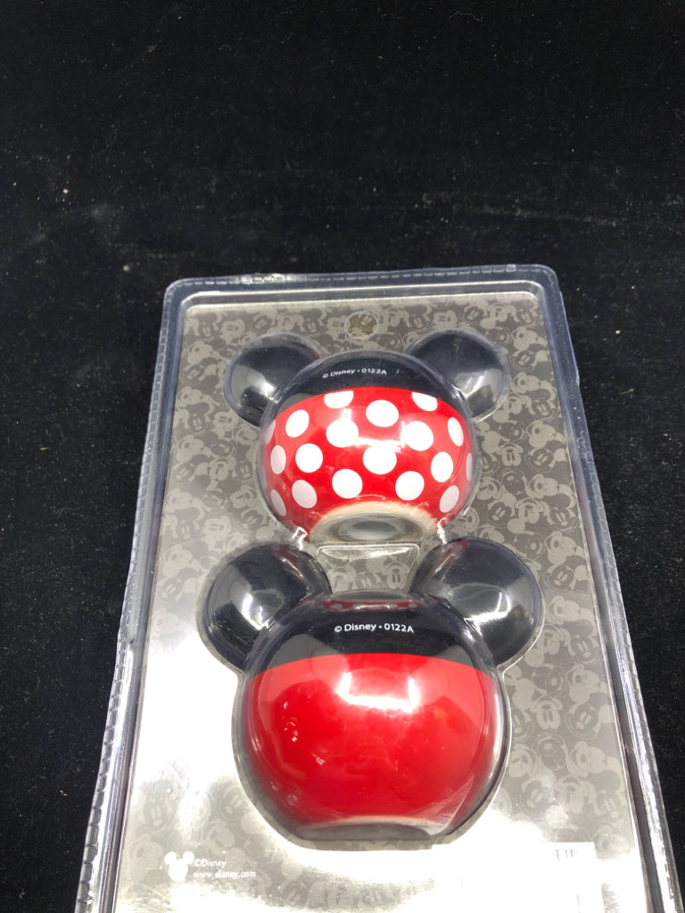 NIP MICKEY MOUSE SALT AND PEPPER SHAKERS.