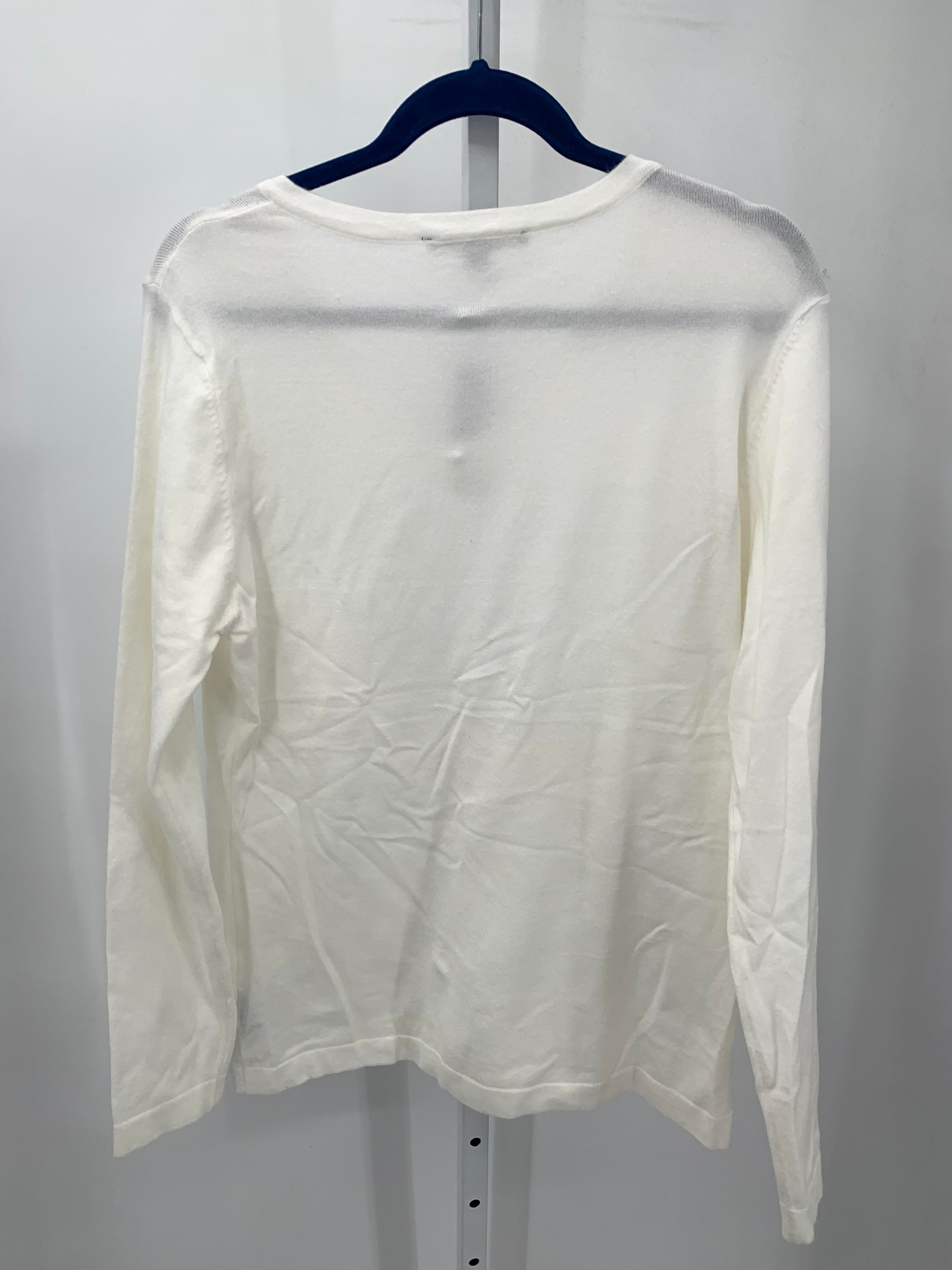 Zac & Rachel Size Large Misses Long Slv Sweater