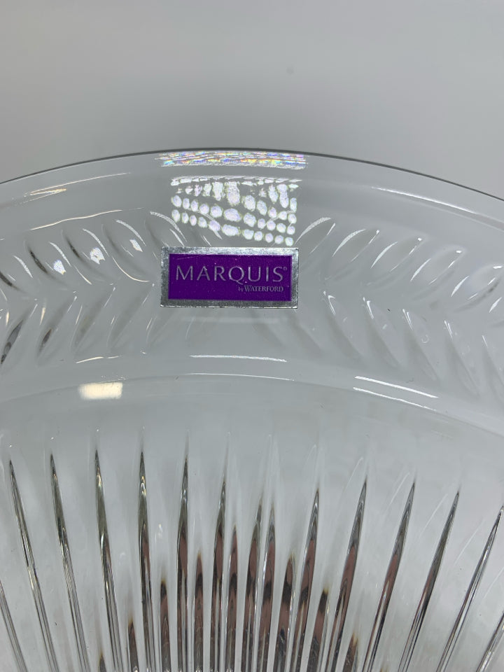 CUT CRYSTAL ROMAN WEDGE CENTERPIECE BOWL.