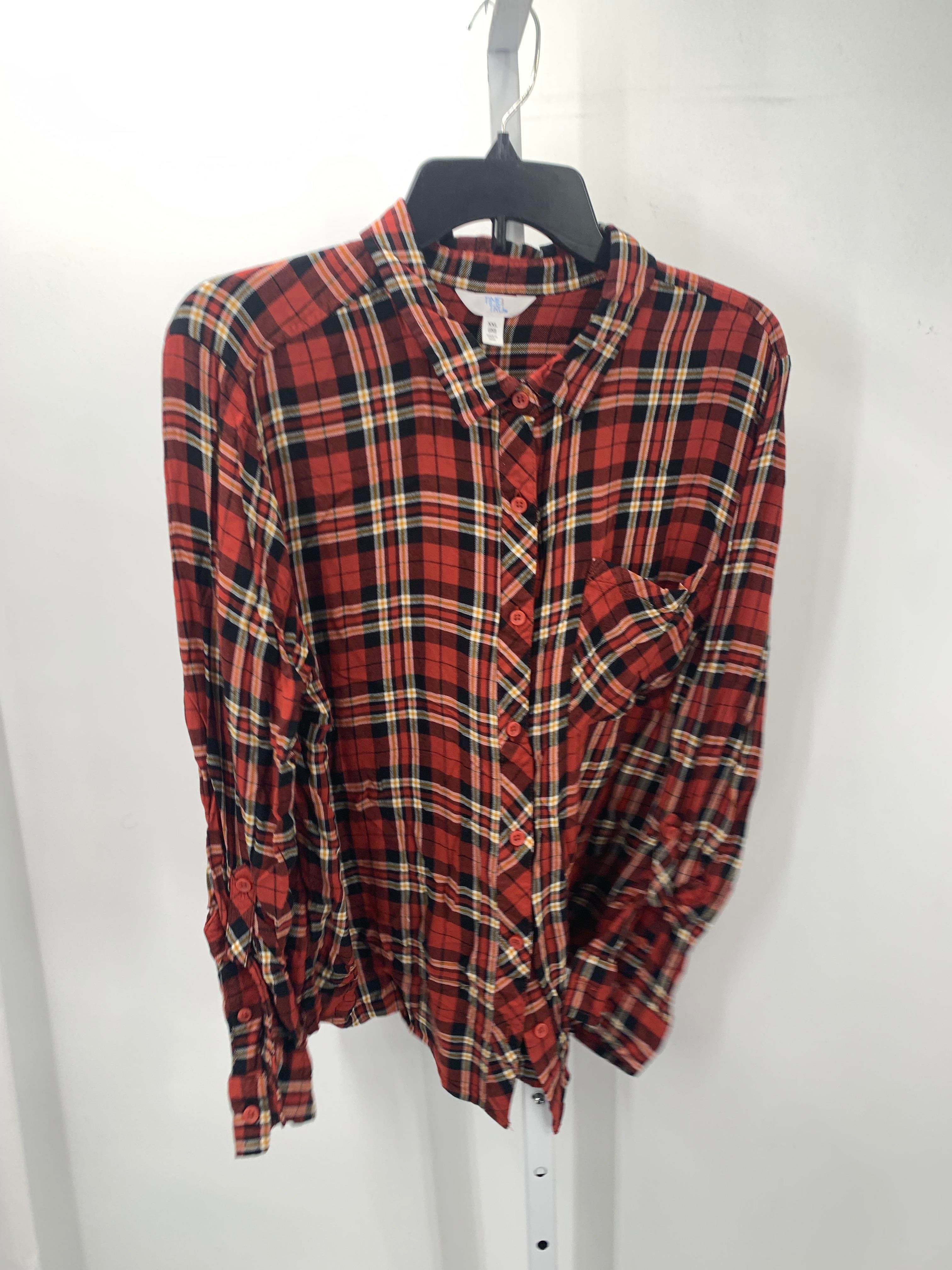 Time and Tru Size XXL Misses Long Sleeve Shirt