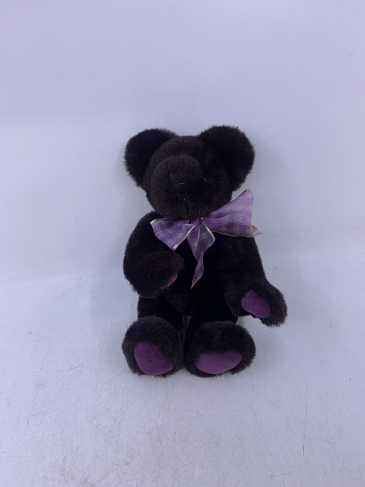 DARK PURPLE BOYDS BEAR.