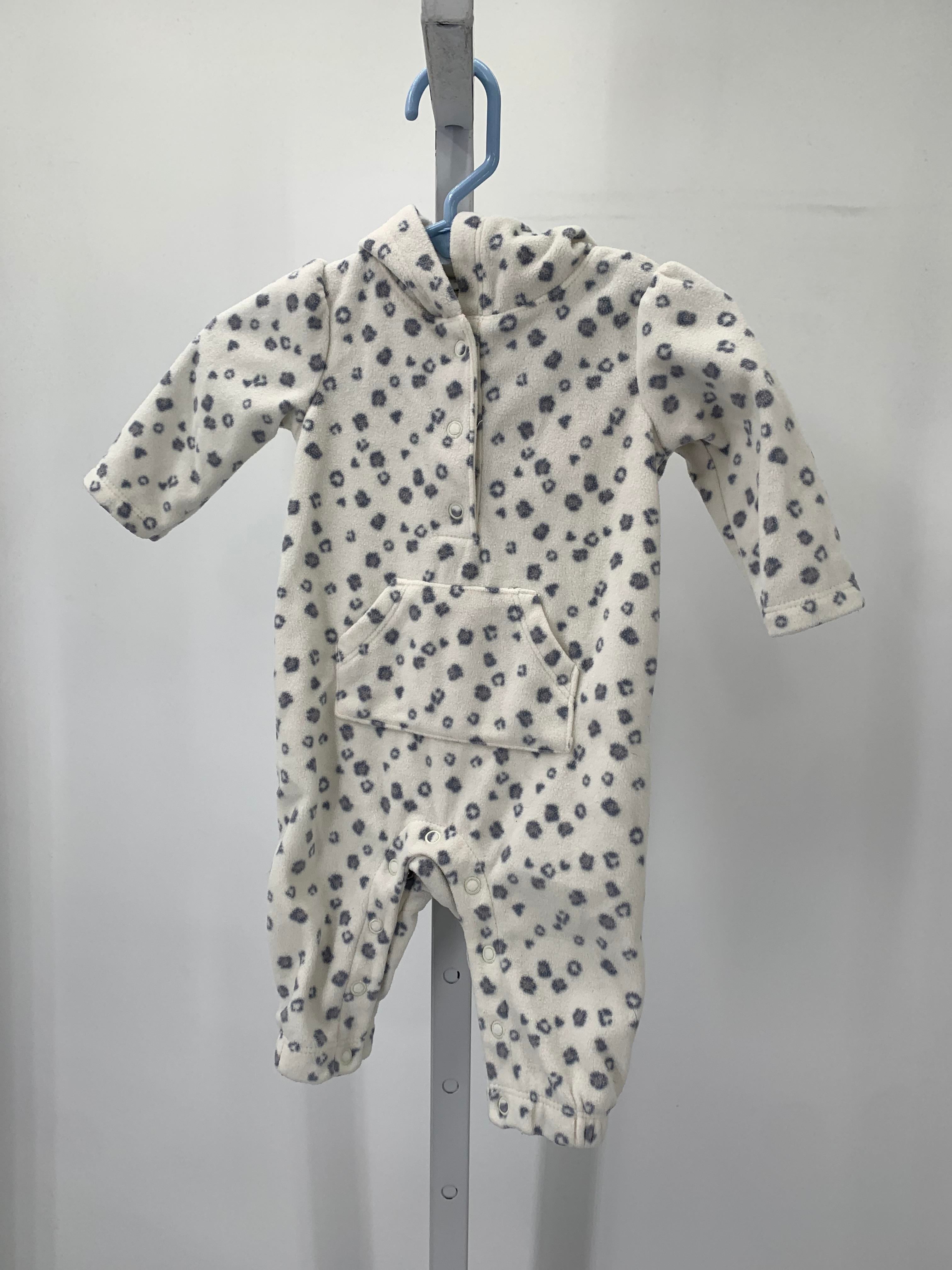 Carters Size 0-3 months Girls Long Slv. Romper