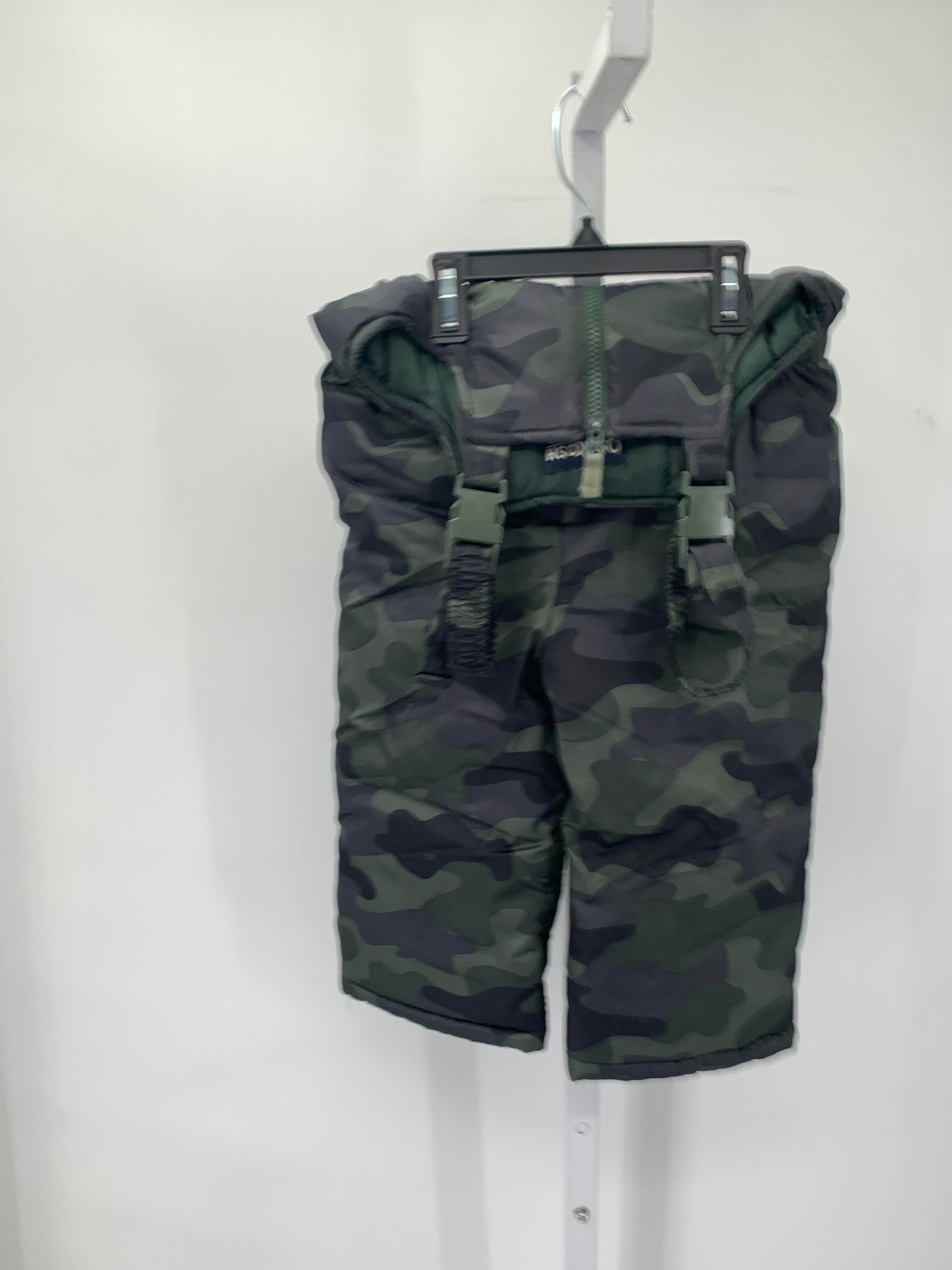 CAMO BIB SNOW PANTS