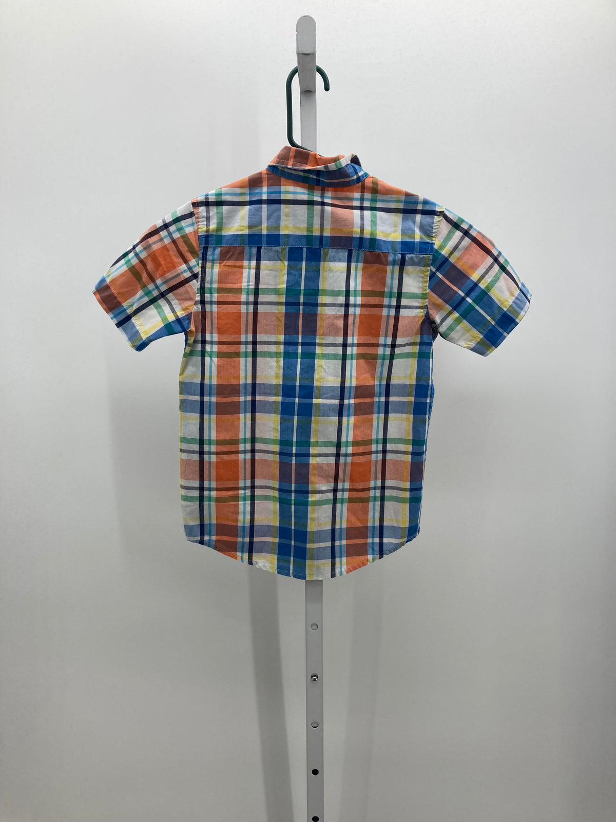 PLAID BTN DOWN