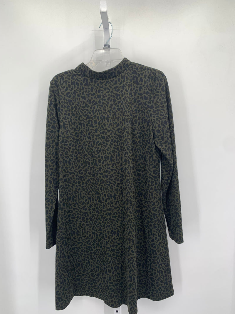 Size Large Misses Long Sleeve Dress